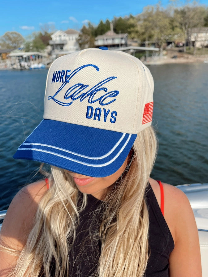 More Lake Days Trucker Hat