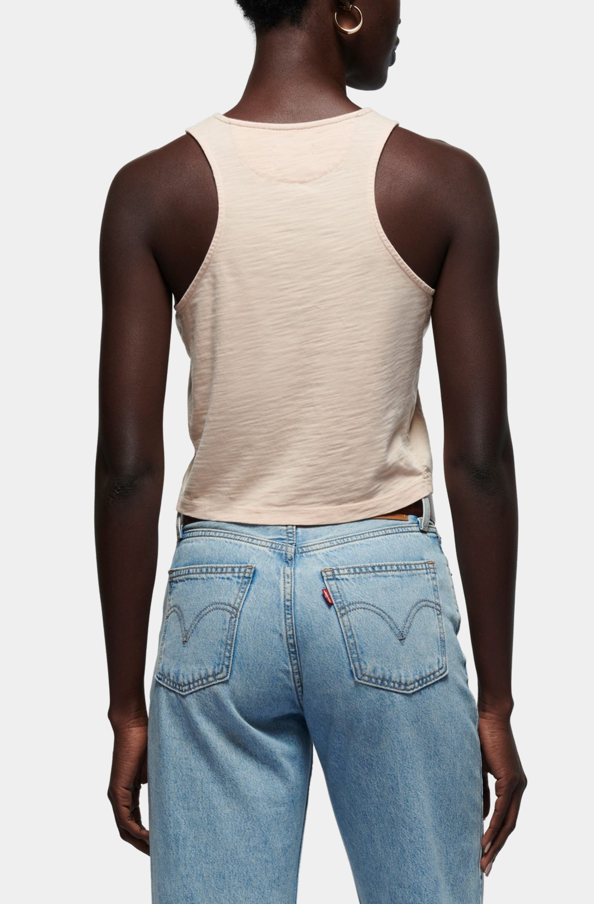 Bree Tank With Contrast Inset
