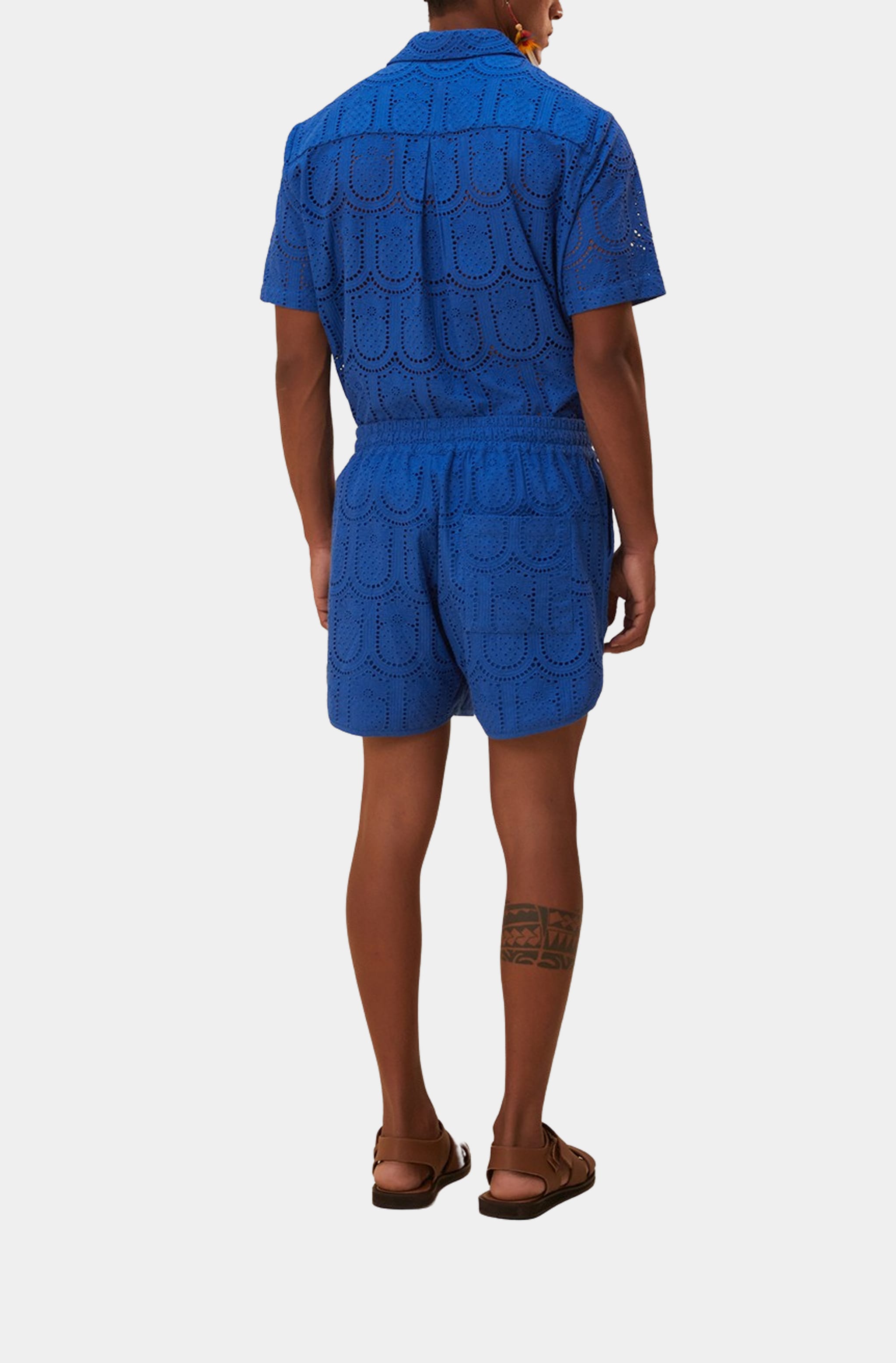 Pineapple Eyelet Shorts