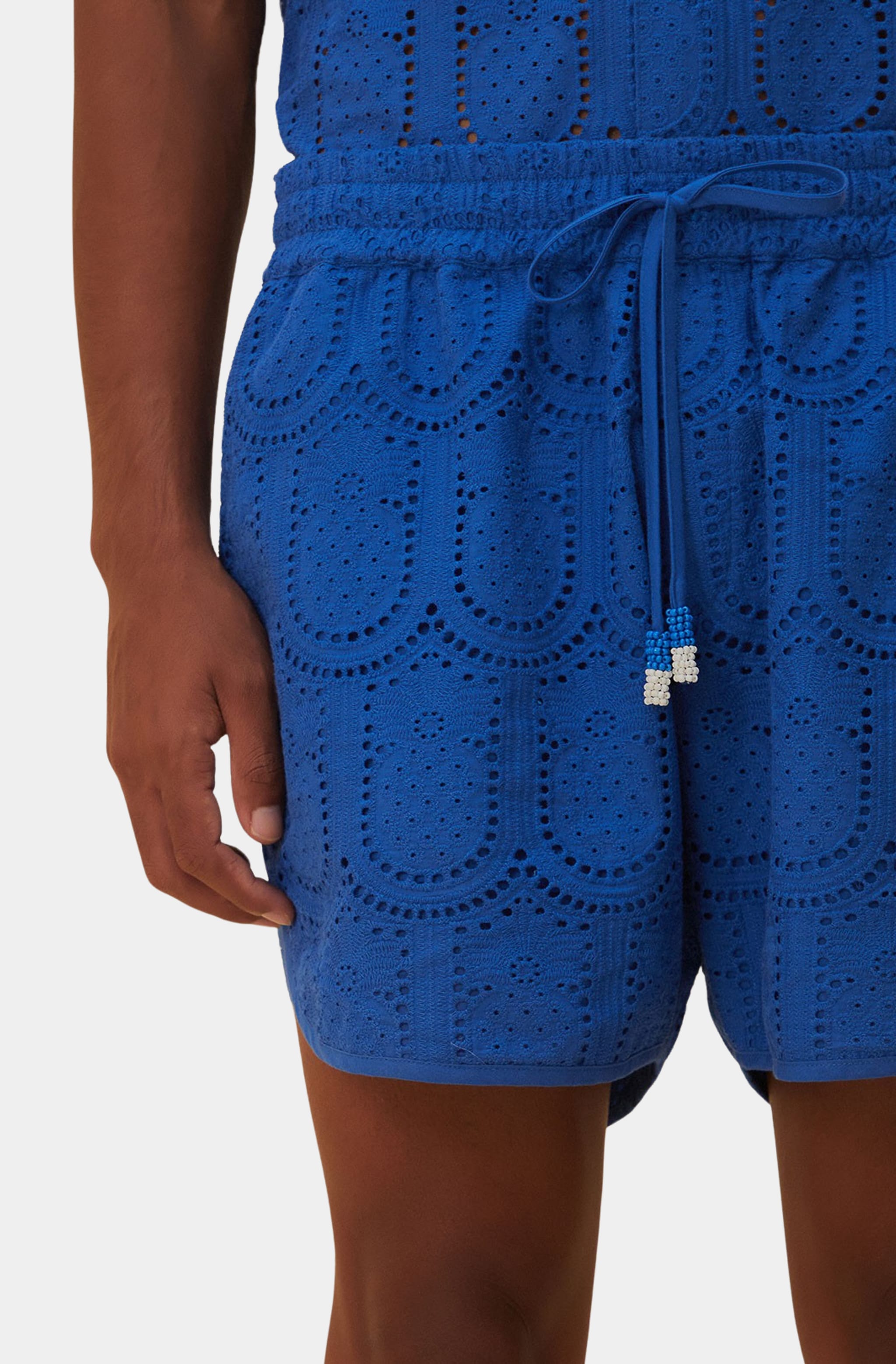 Pineapple Eyelet Shorts