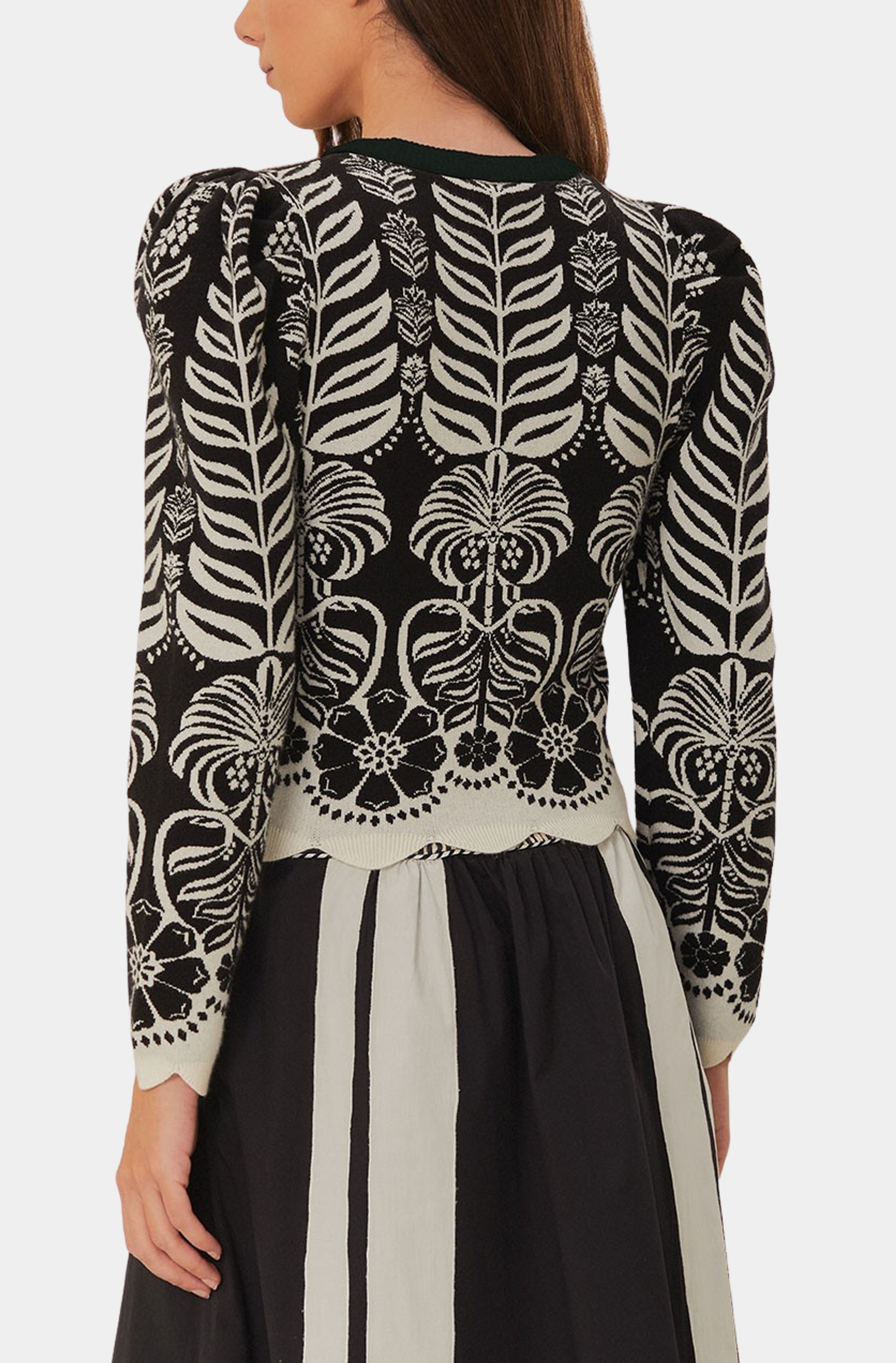 Ainika Tropical Splendor Knit Blouse