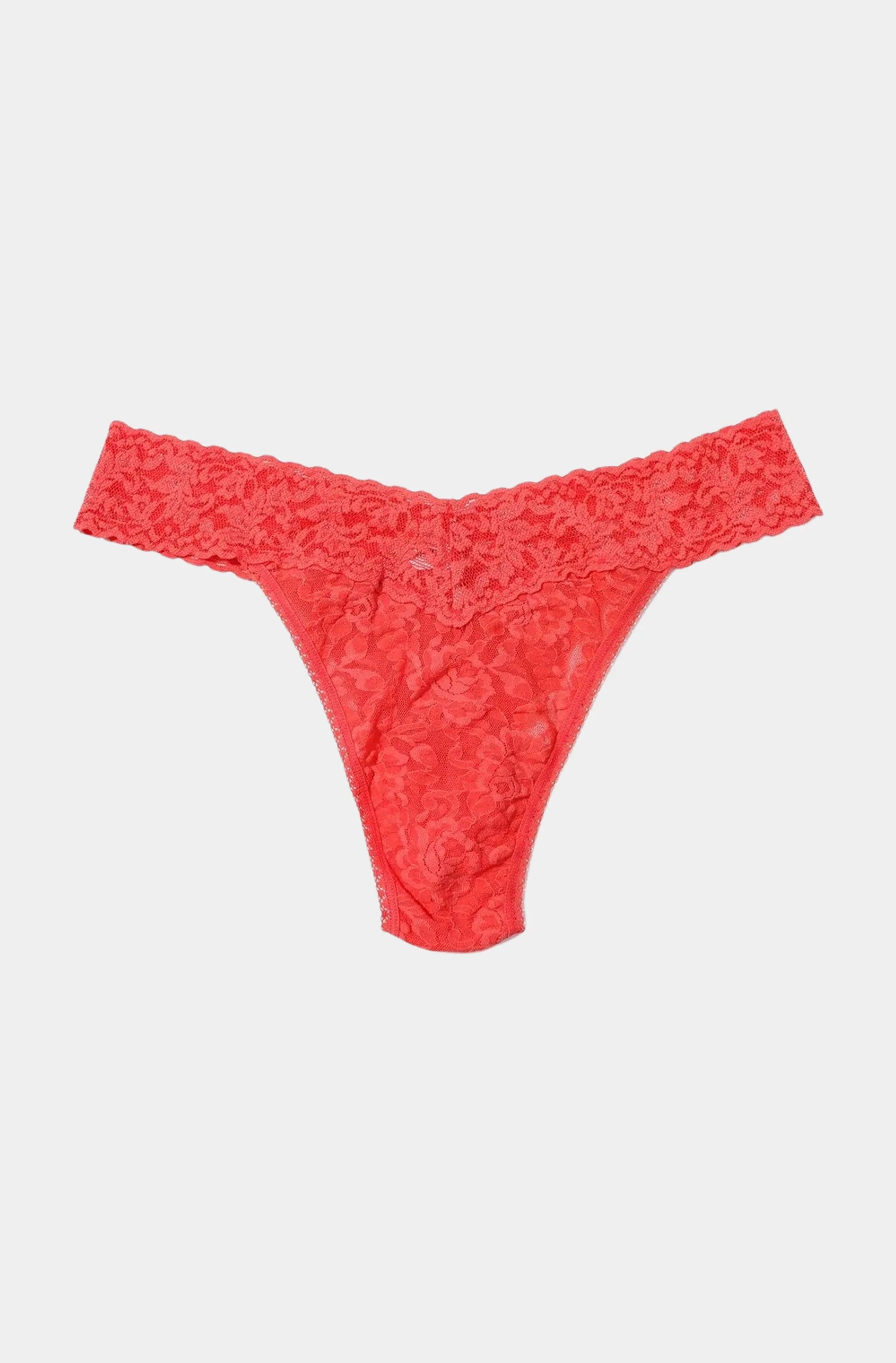 Signature Lace Original Rise Thong