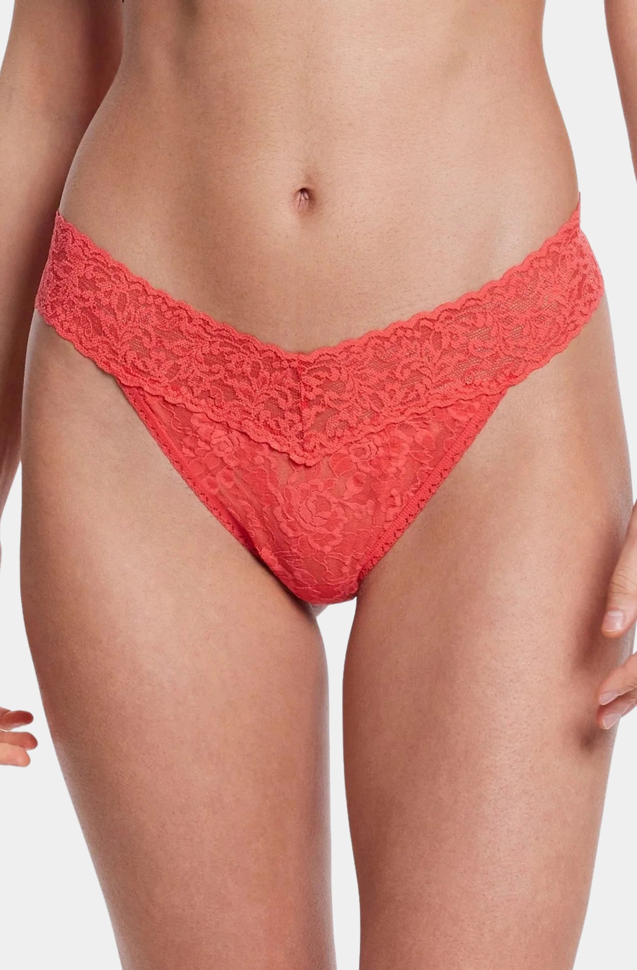 Signature Lace Original Rise Thong