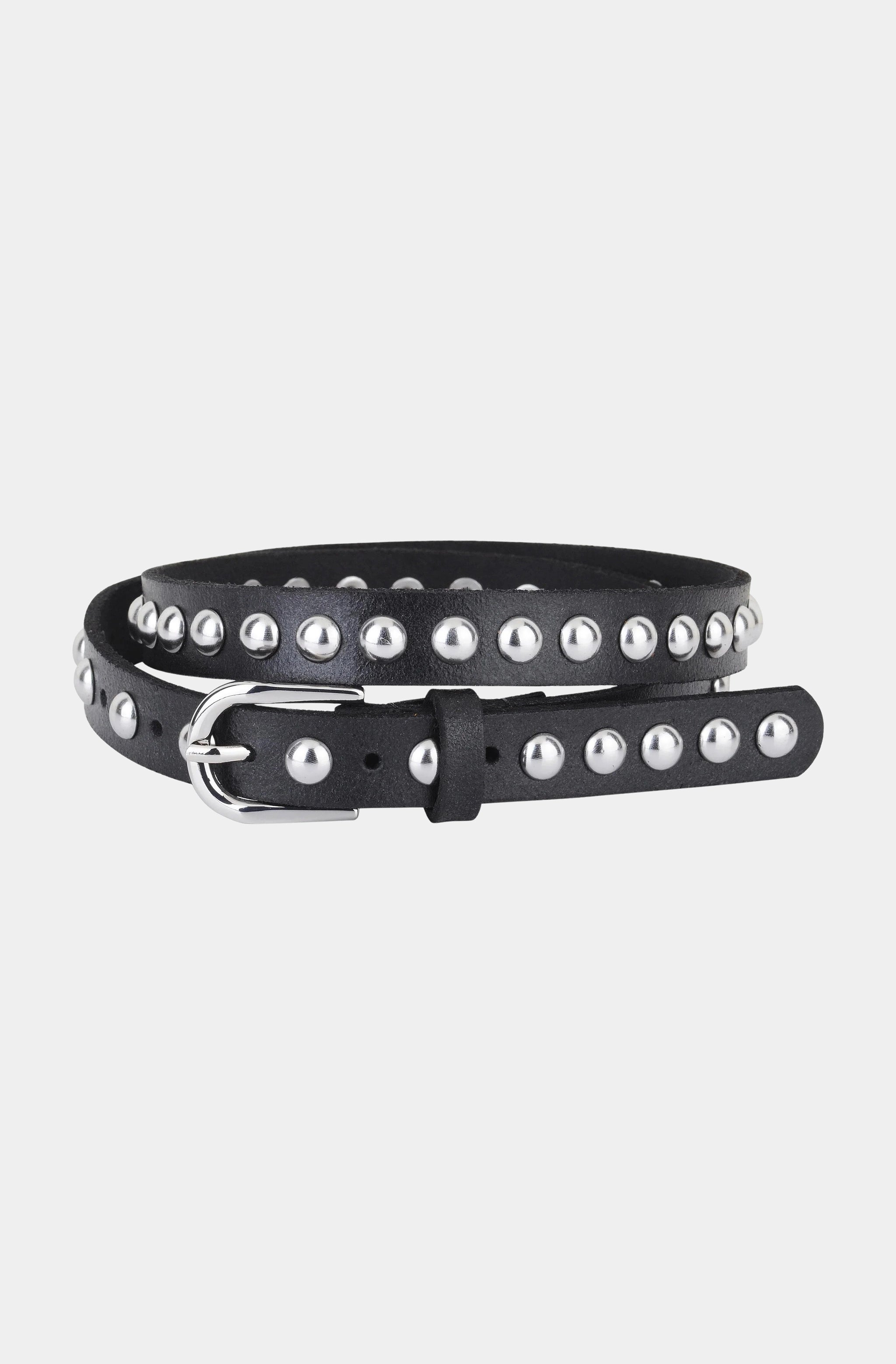 Skinny Studded Belt