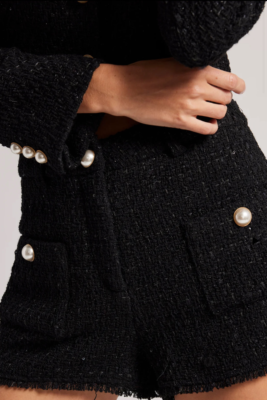 Lily Tweed Shorts