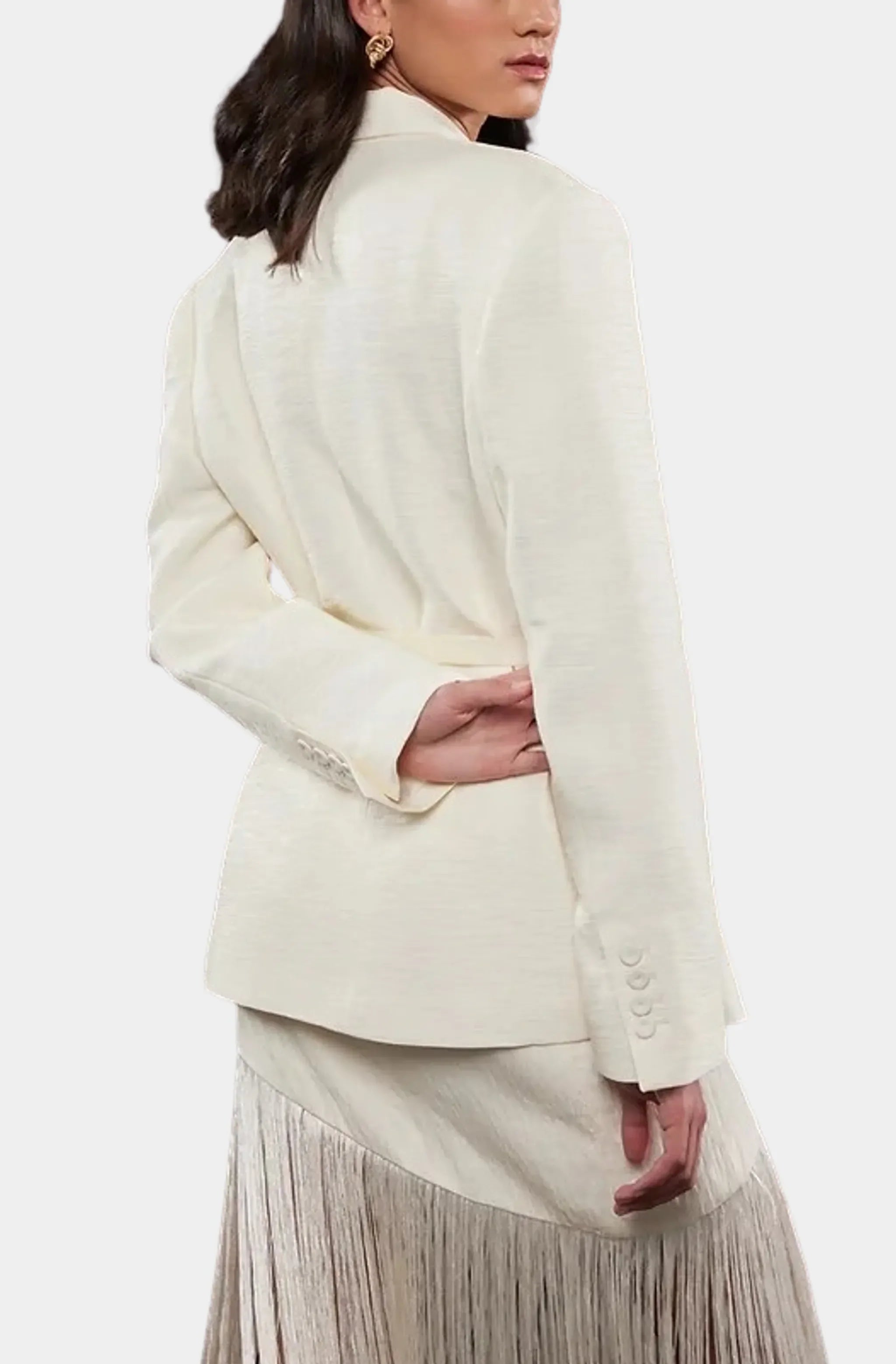Fitted Waist Blazer