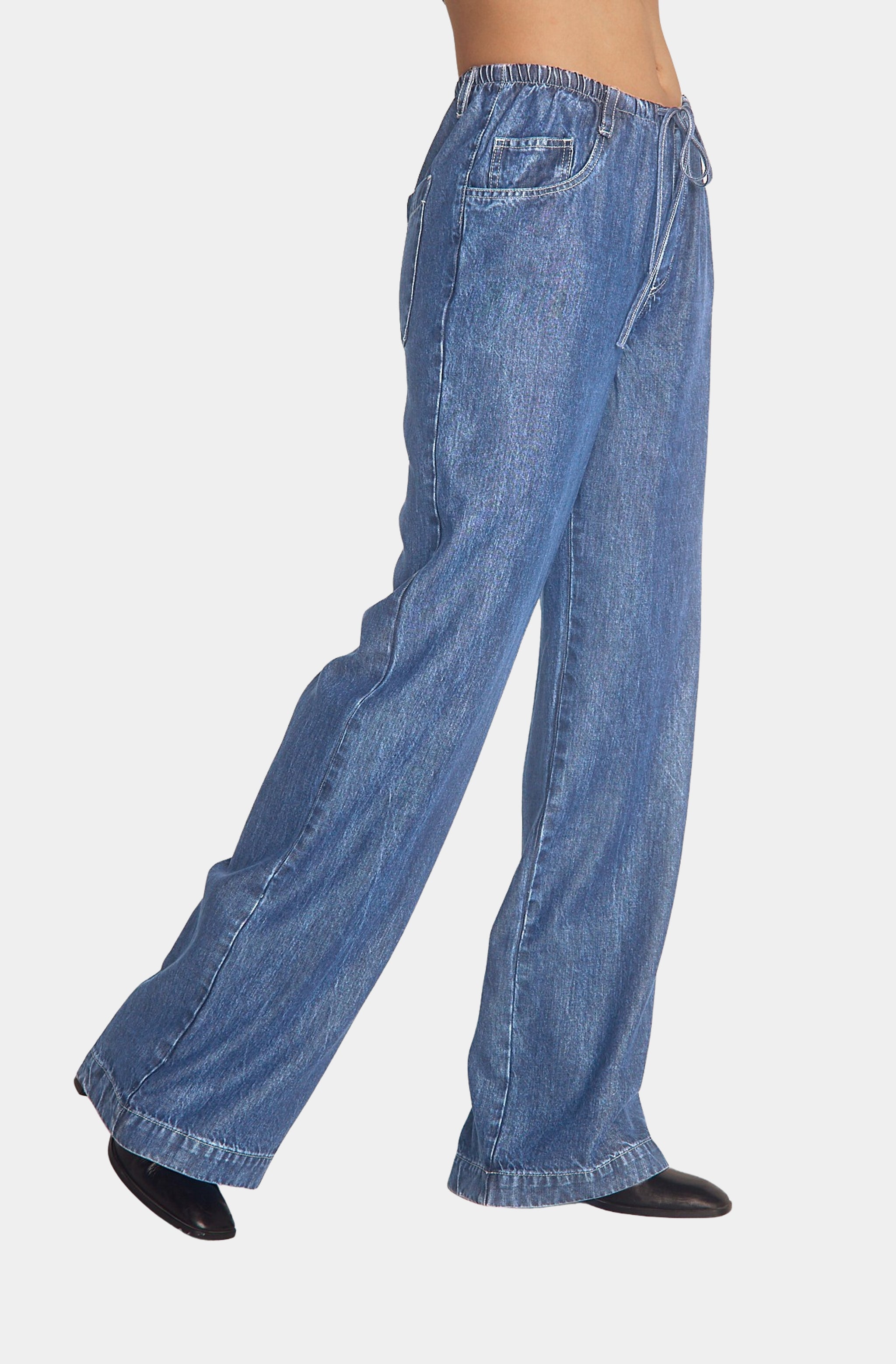 Drawstring Jean