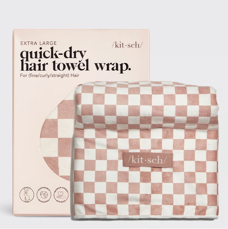 XL Quick-Dry Hair Towel Wrap