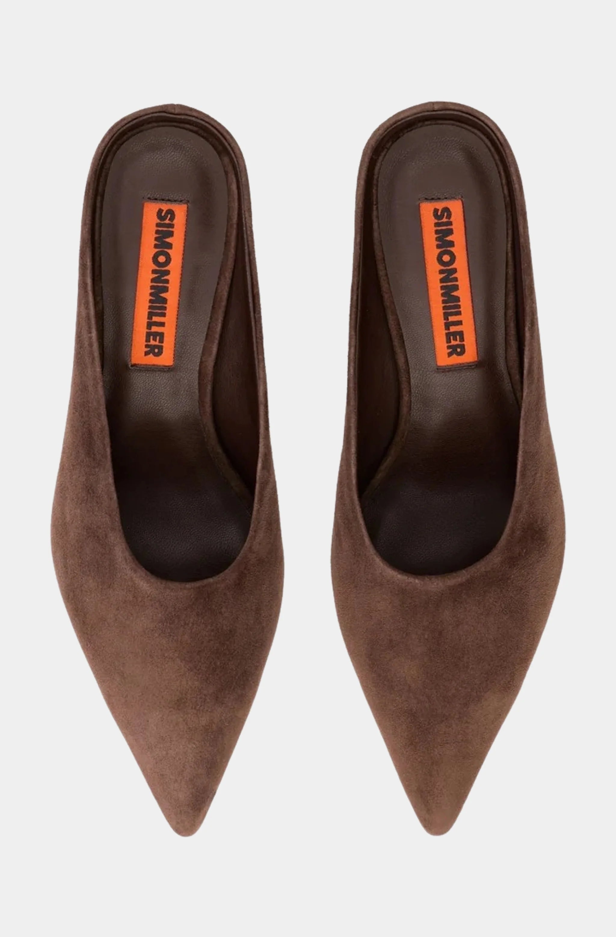 Suede Pointed Gala Mule