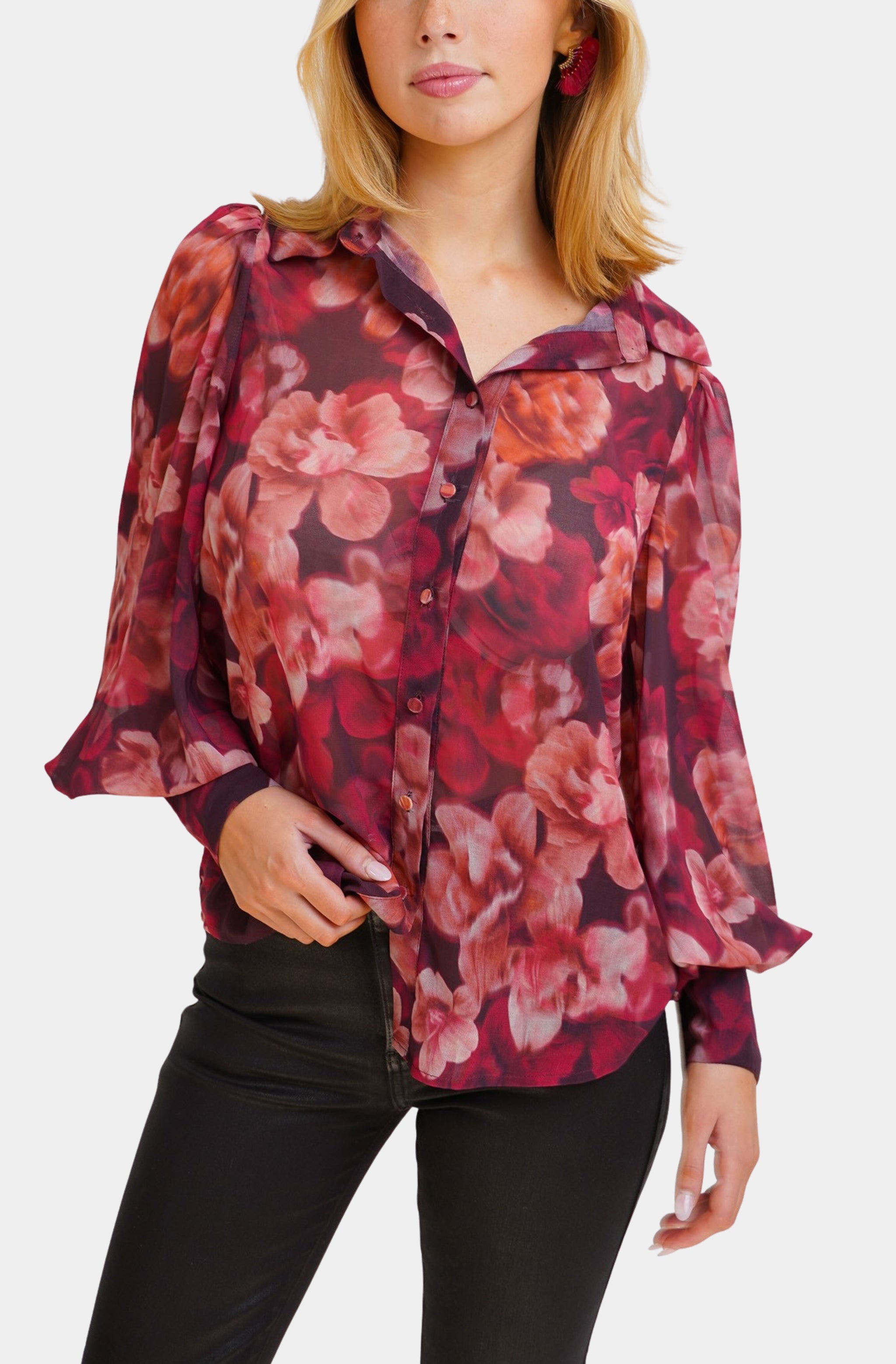 PRE-ORDER Hemline Exclusive Fleetwood Blouse