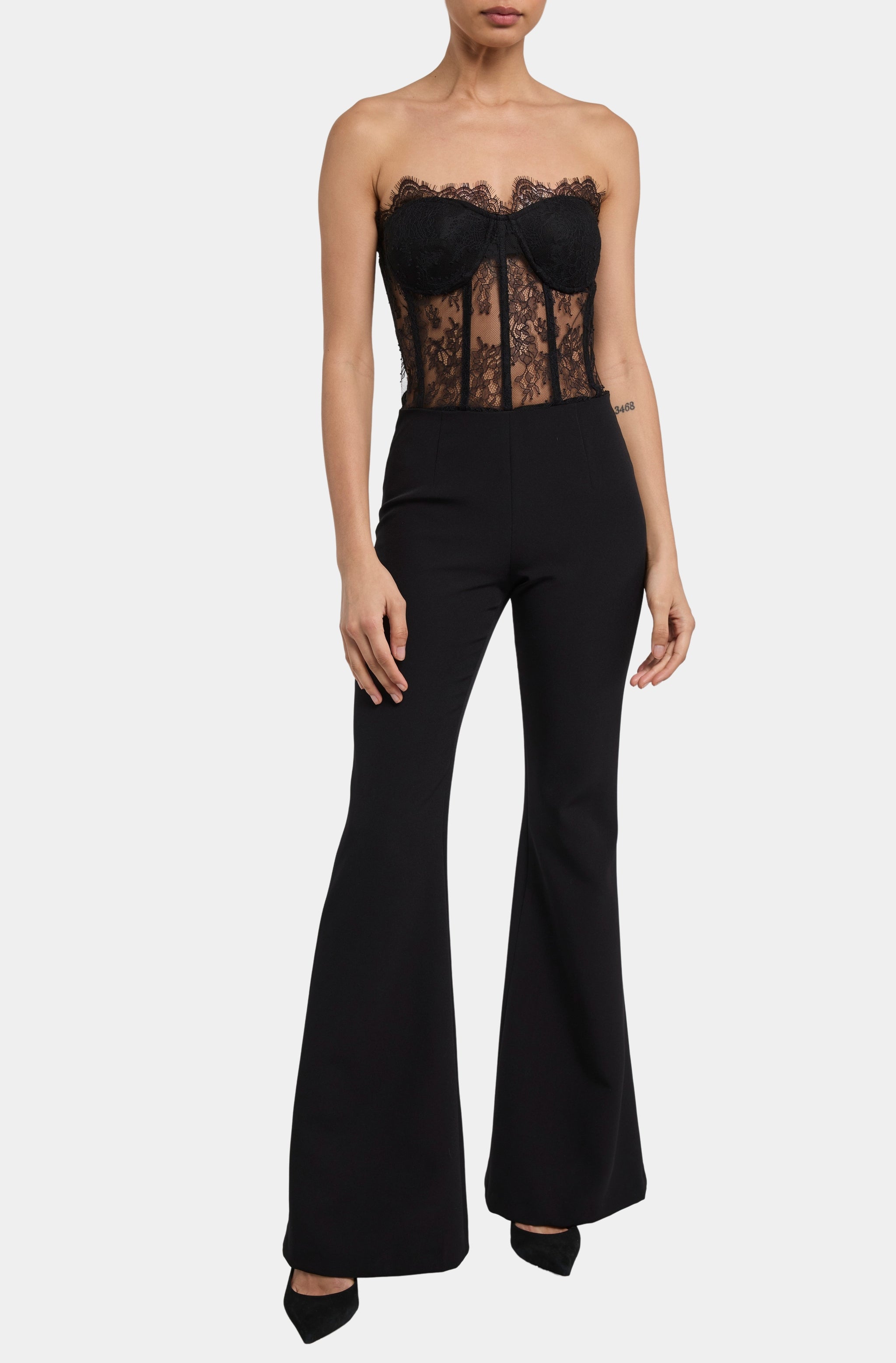 Narcissa Lace Bustier Jumpsuit