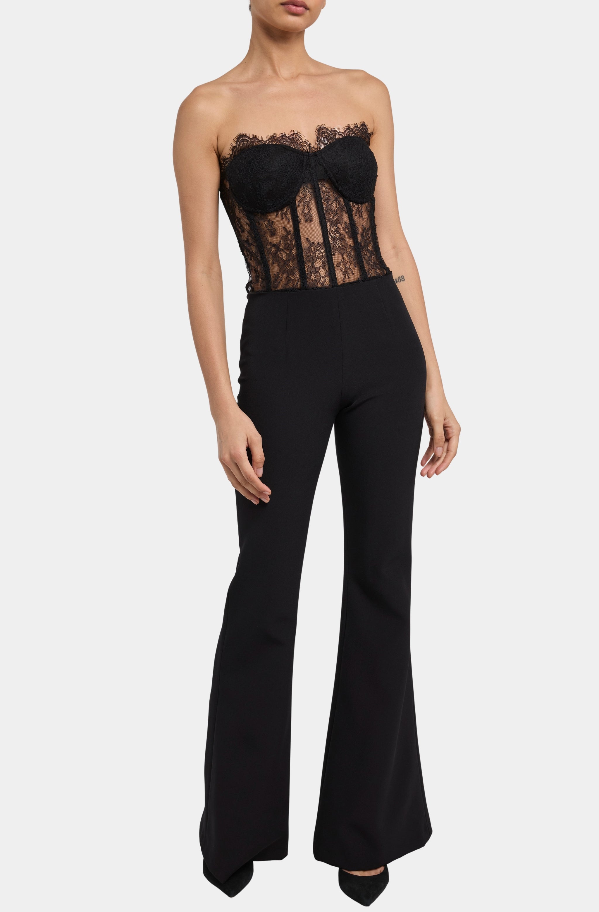 Narcissa Lace Bustier Jumpsuit