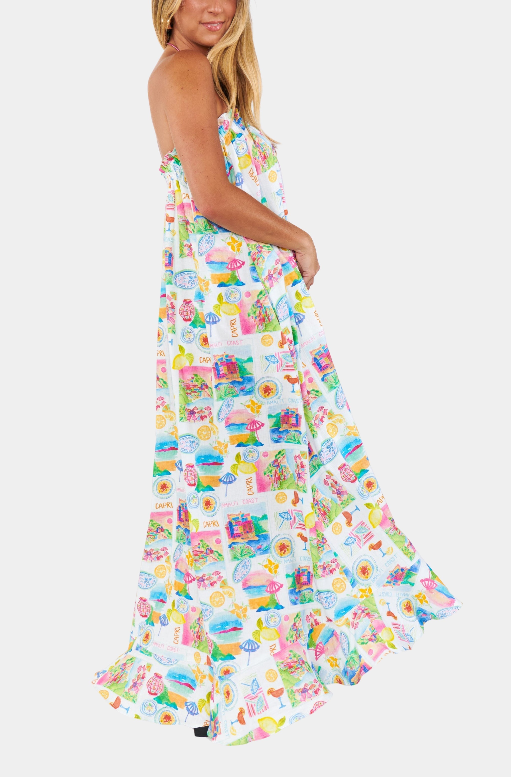 Around The World Maxi Dress