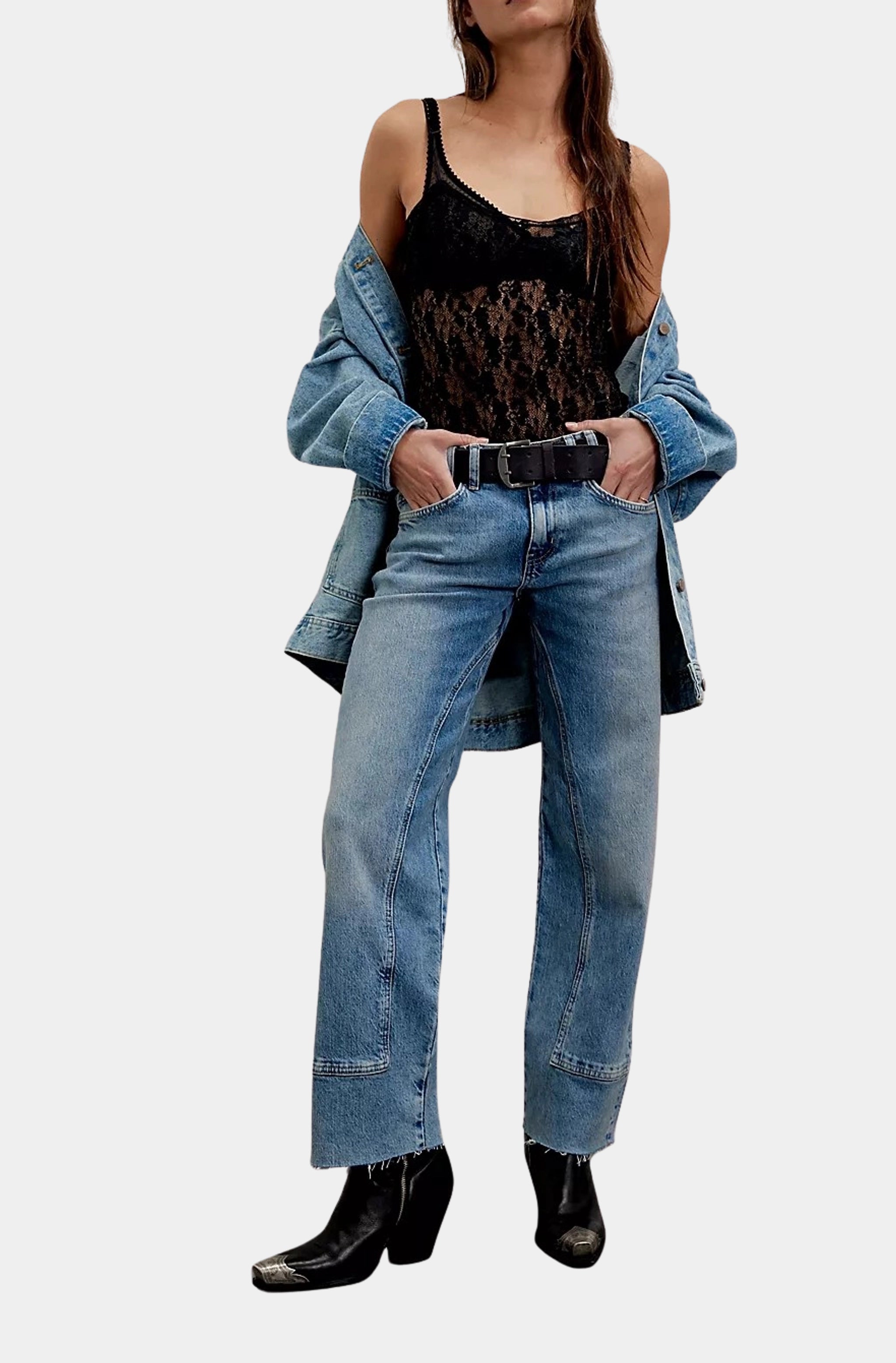 Risk Taker Mid-Rise Jeans