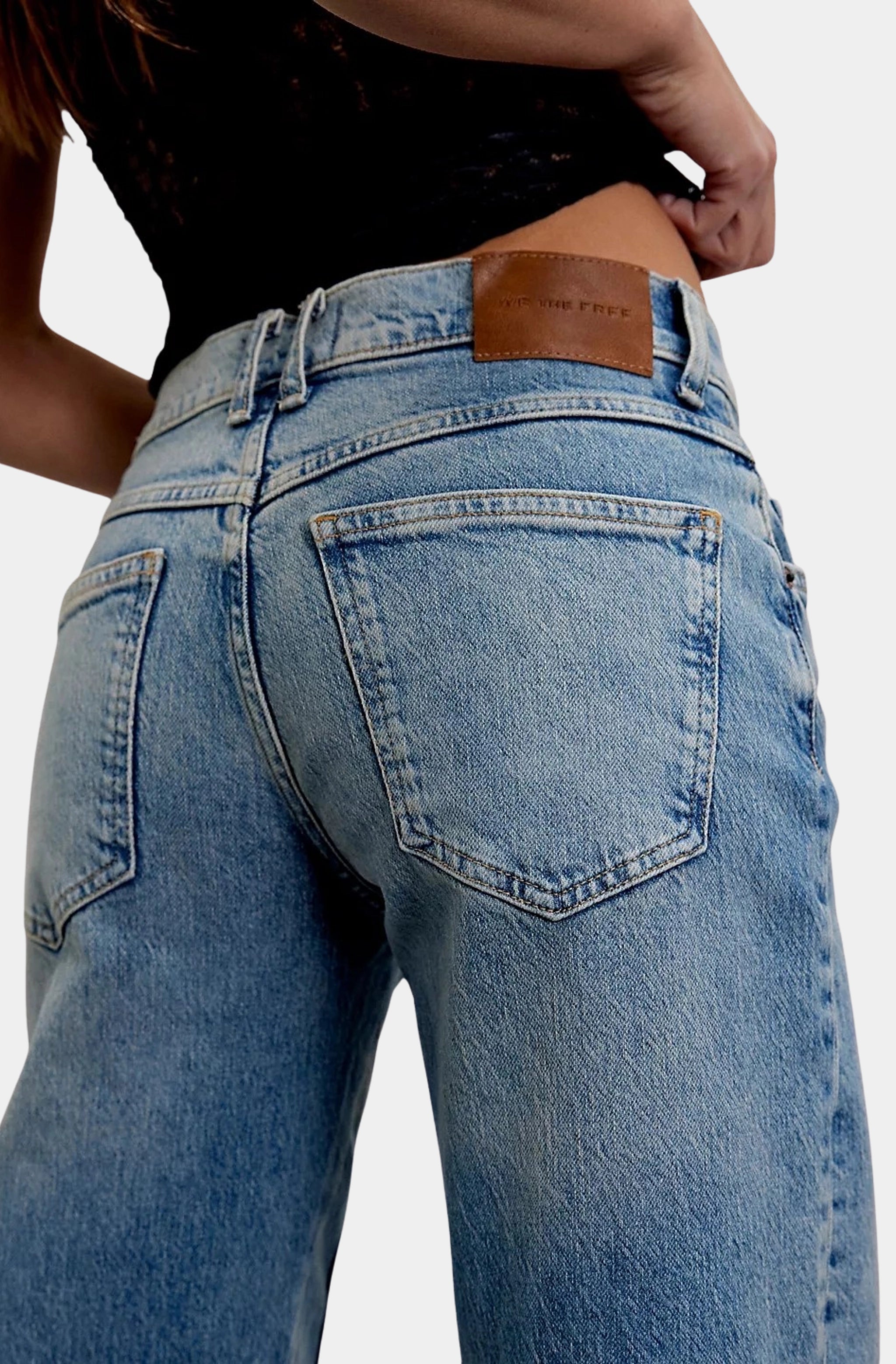 Risk Taker Mid-Rise Jeans