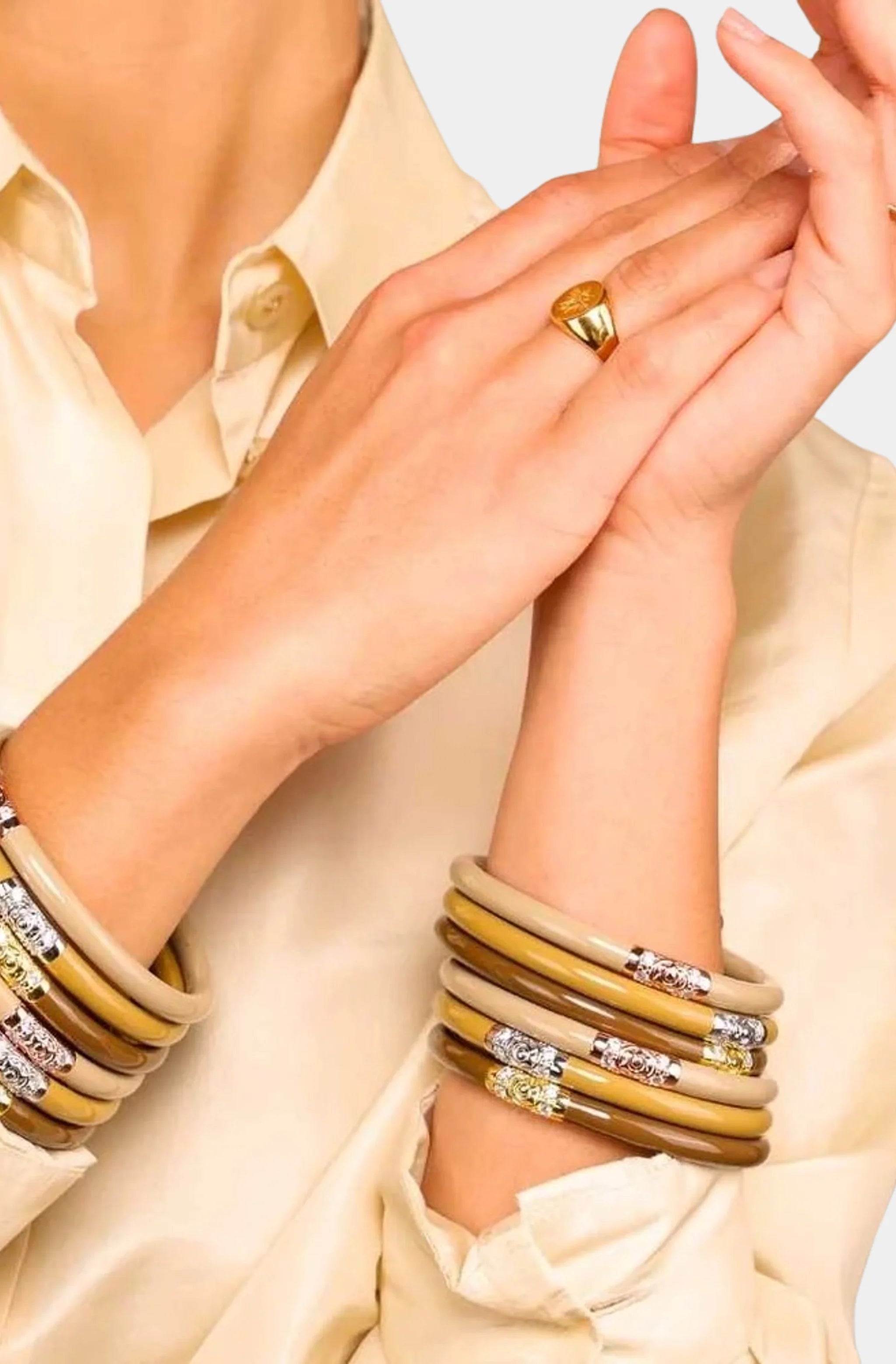 Oro Three Kings All Weather Bangles