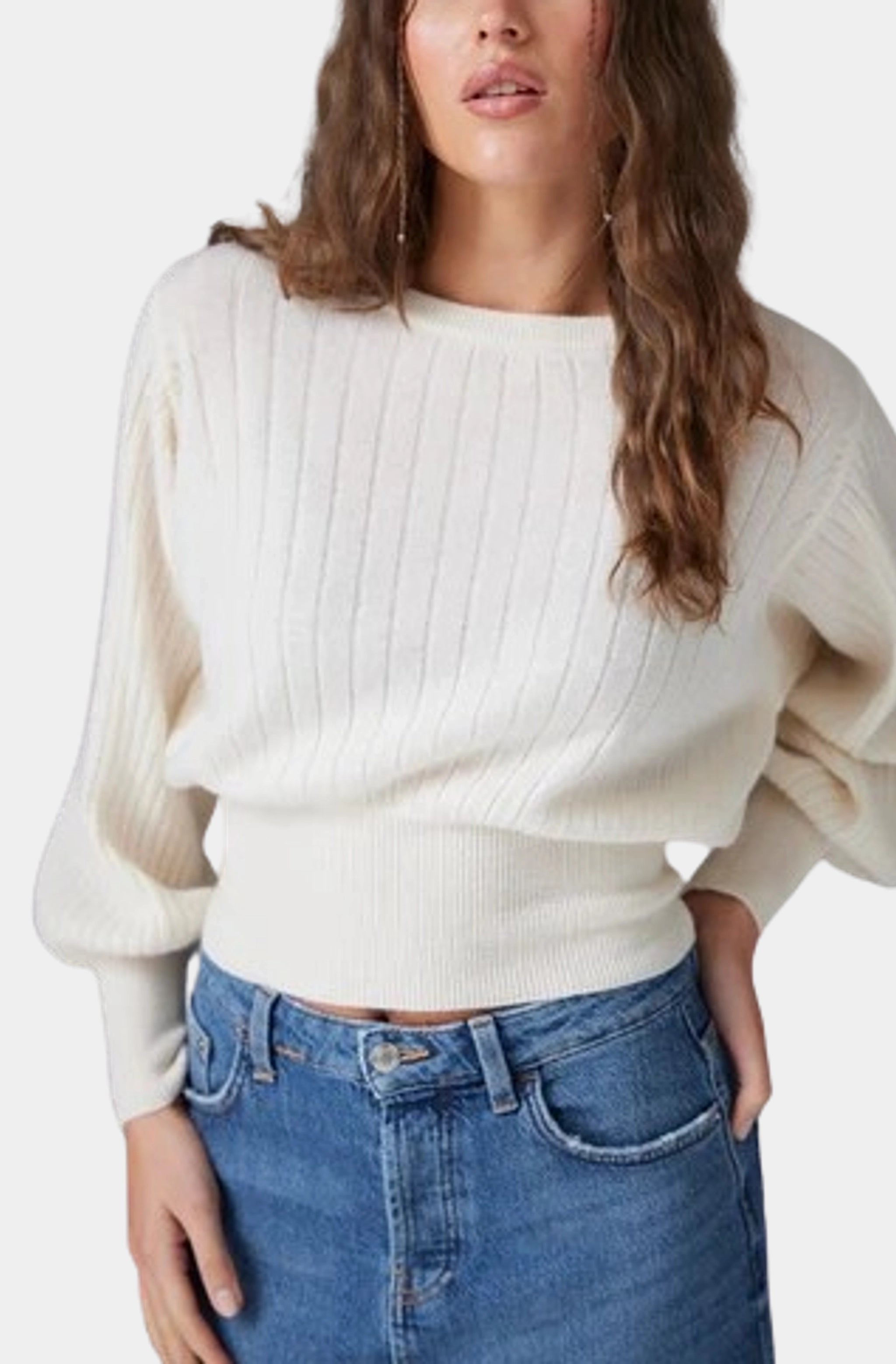 Csc Ribbed Luxe Prague Sweater