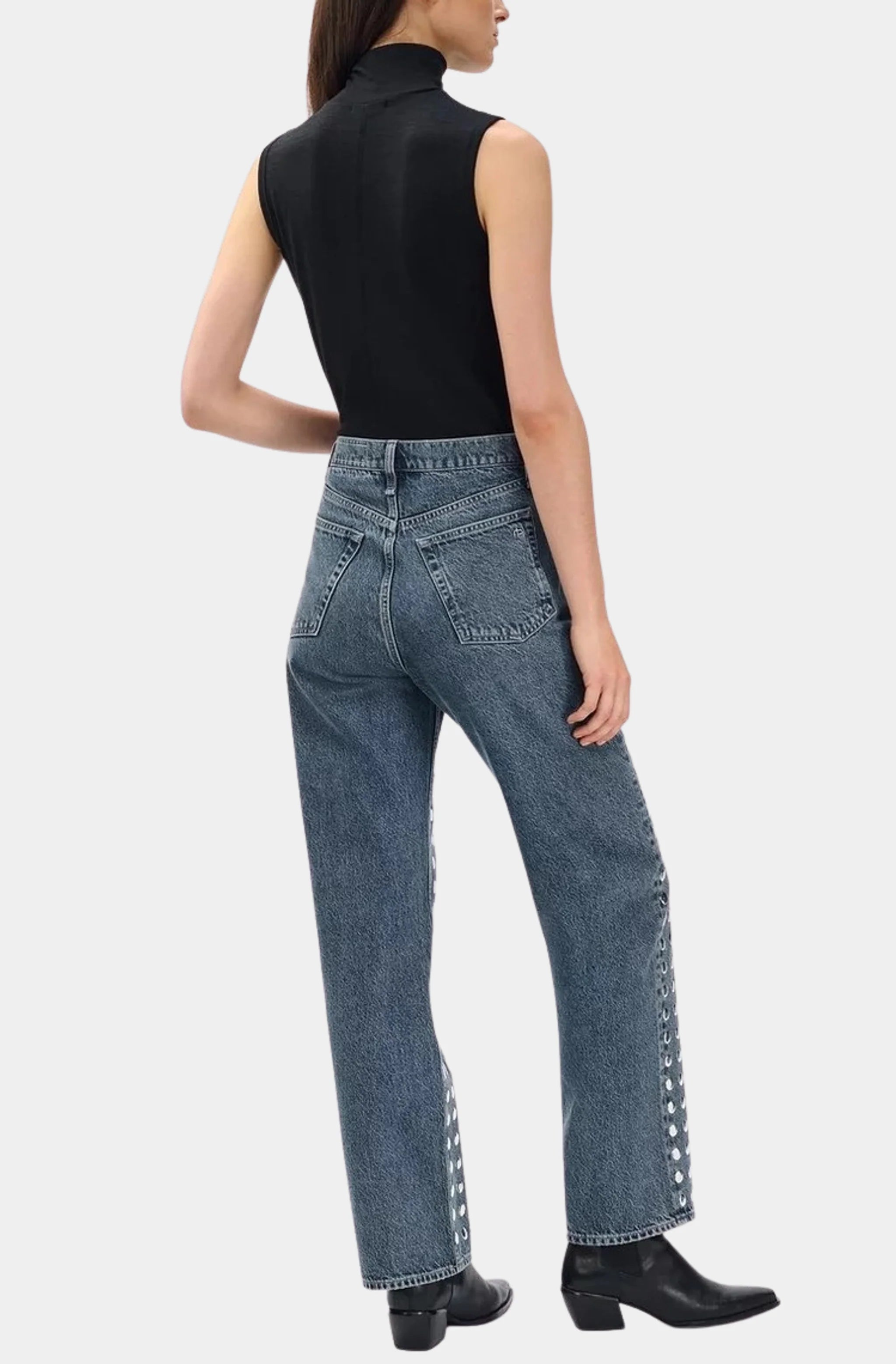 Shea High-Rise Full Relaxed Straight Jean