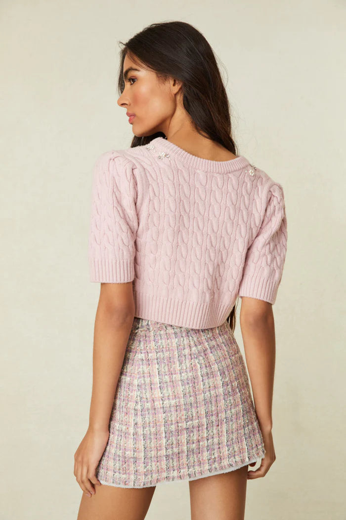 Chapelle Crop Sweater