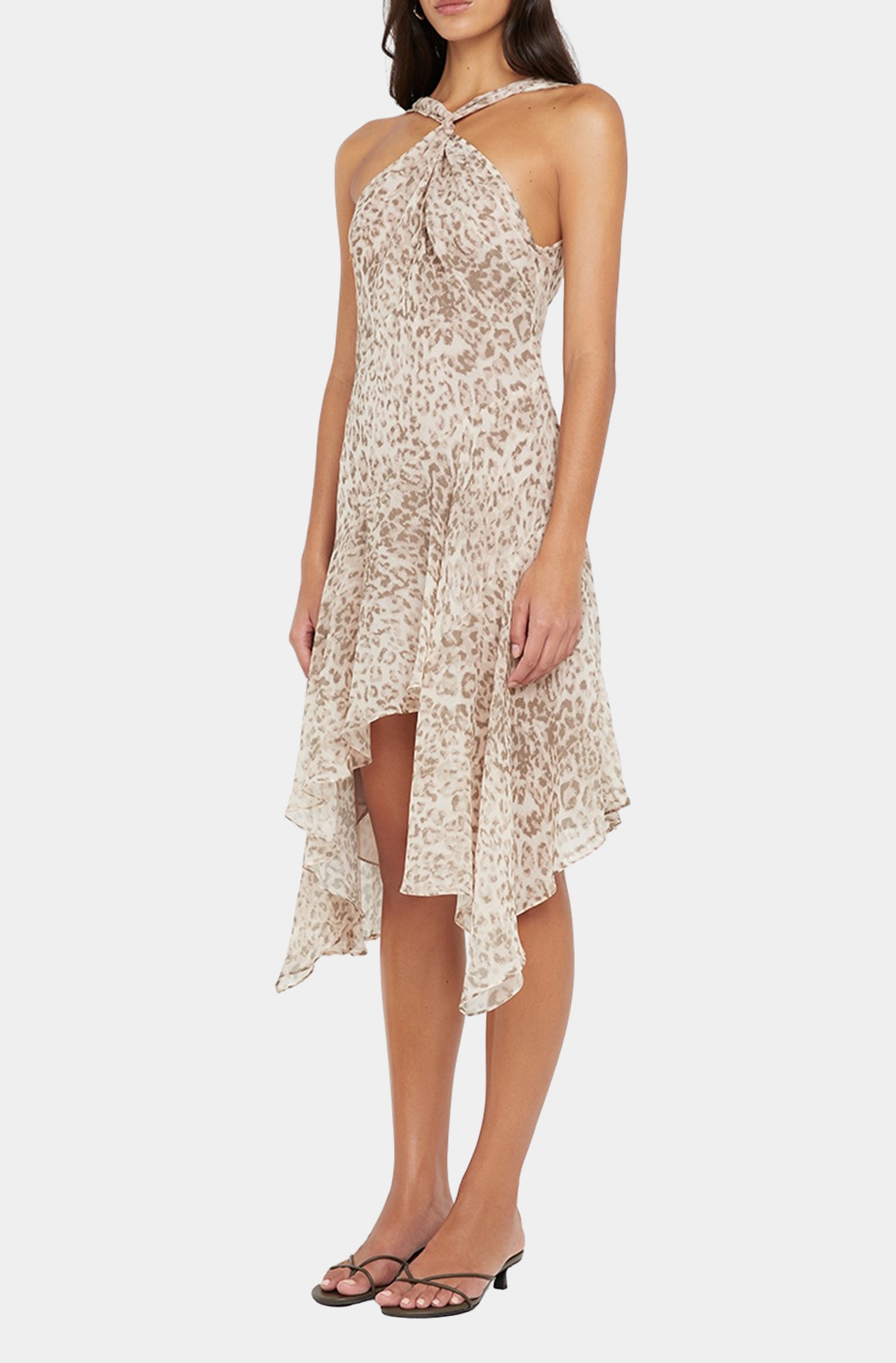 Feline Midi Dress