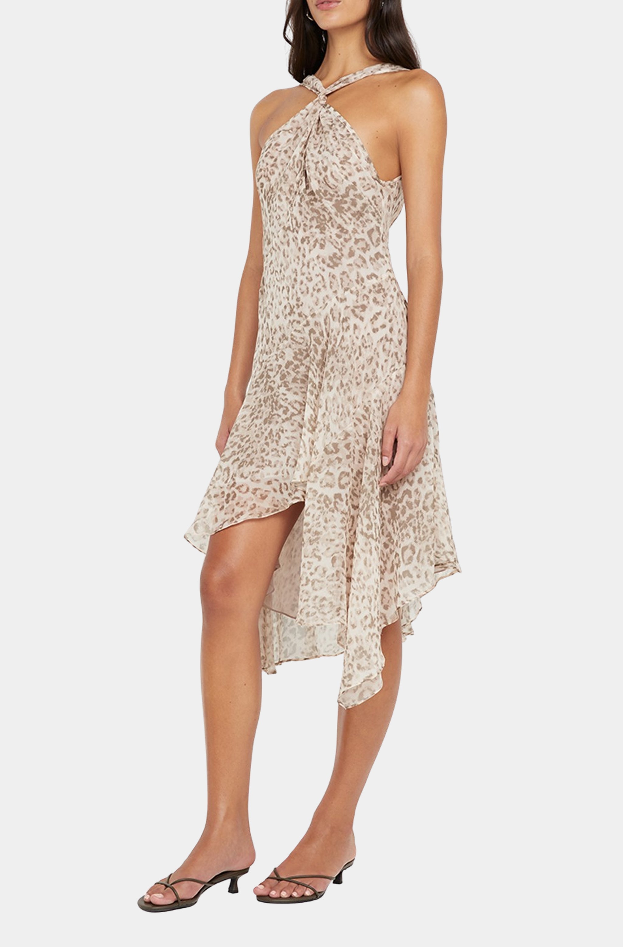 Feline Midi Dress