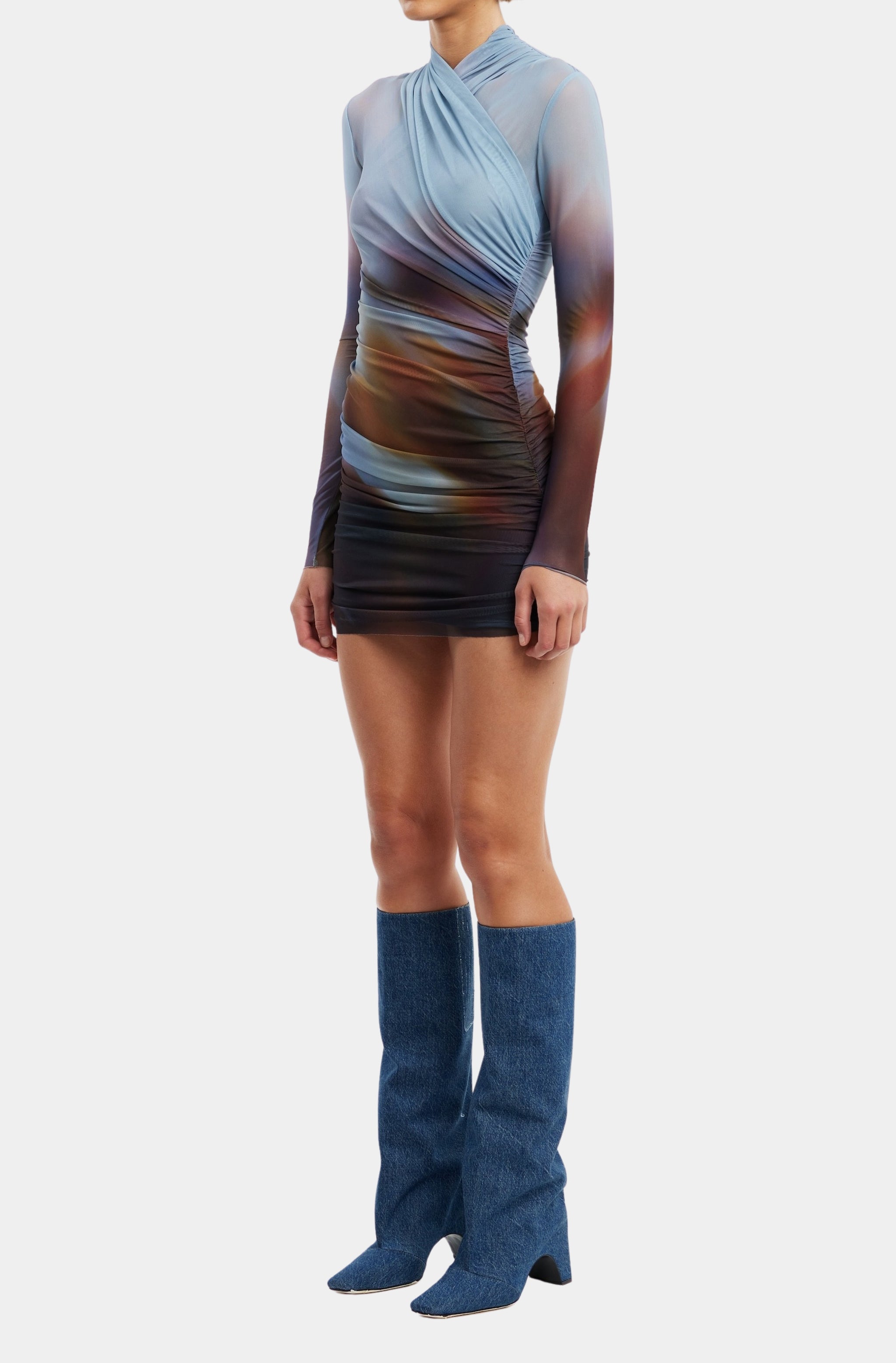 Sora Long Sleeve Mini Dress