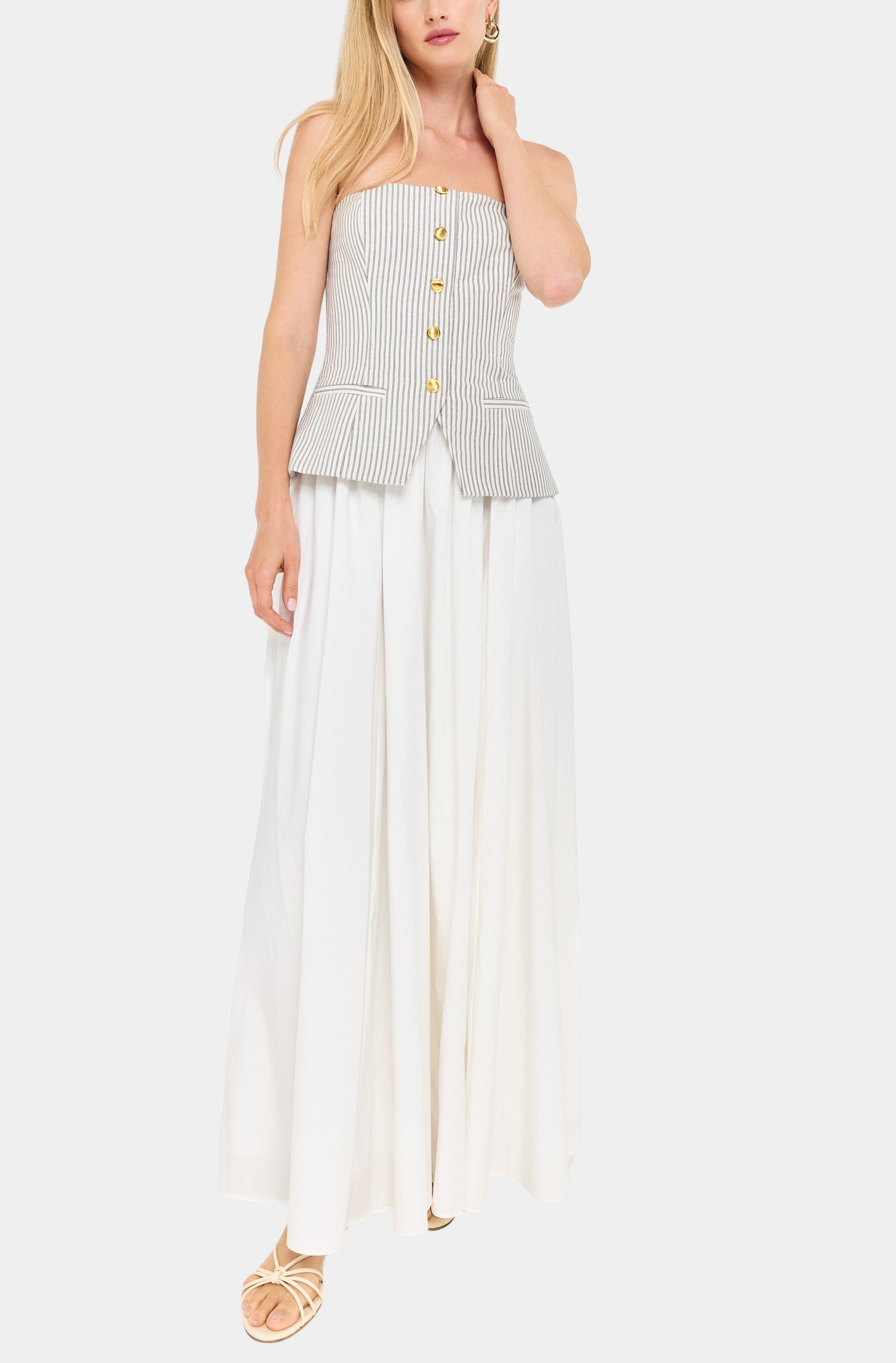 Nineveh Strapless Maxi Dress