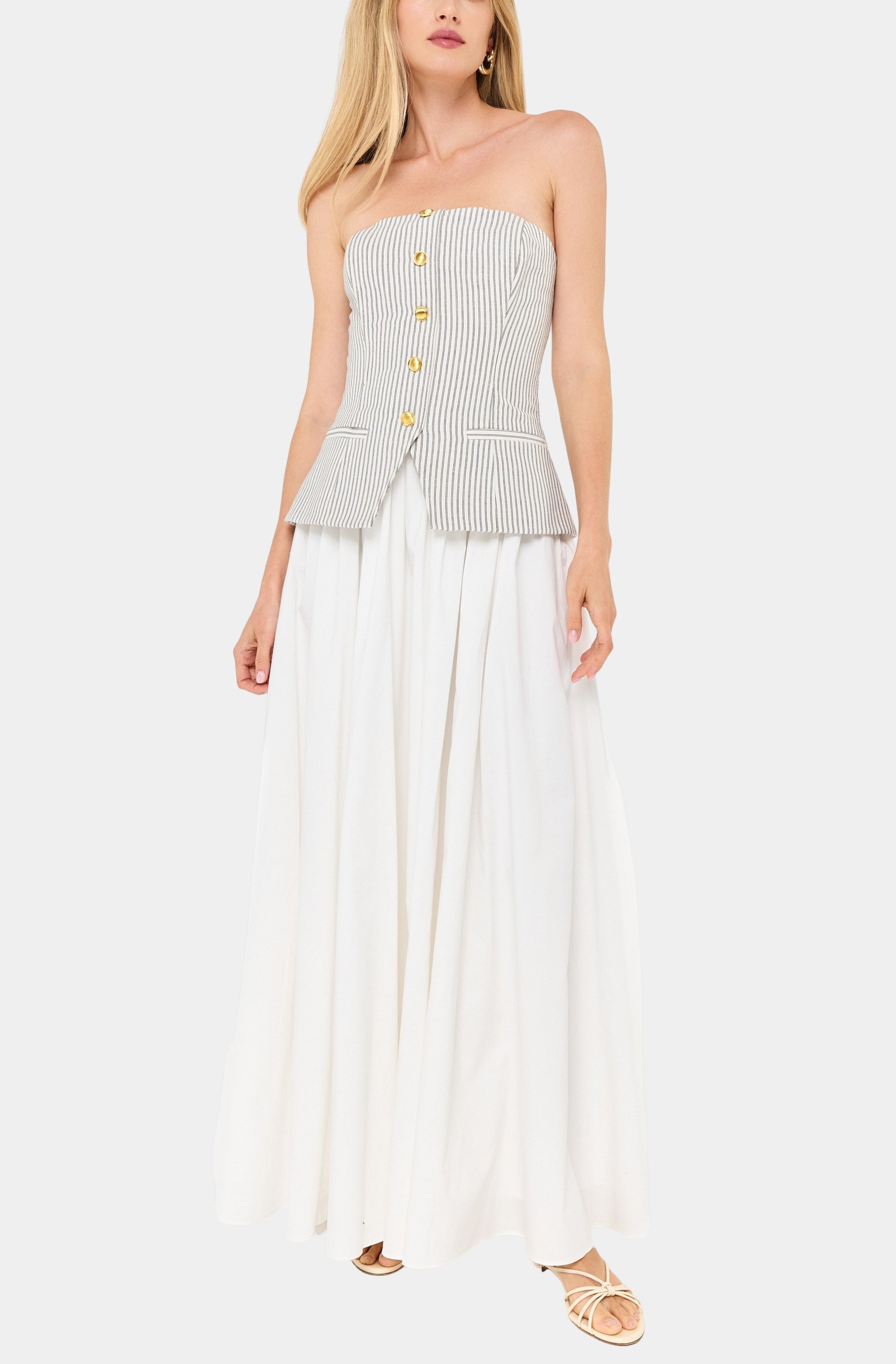 Nineveh Strapless Maxi Dress