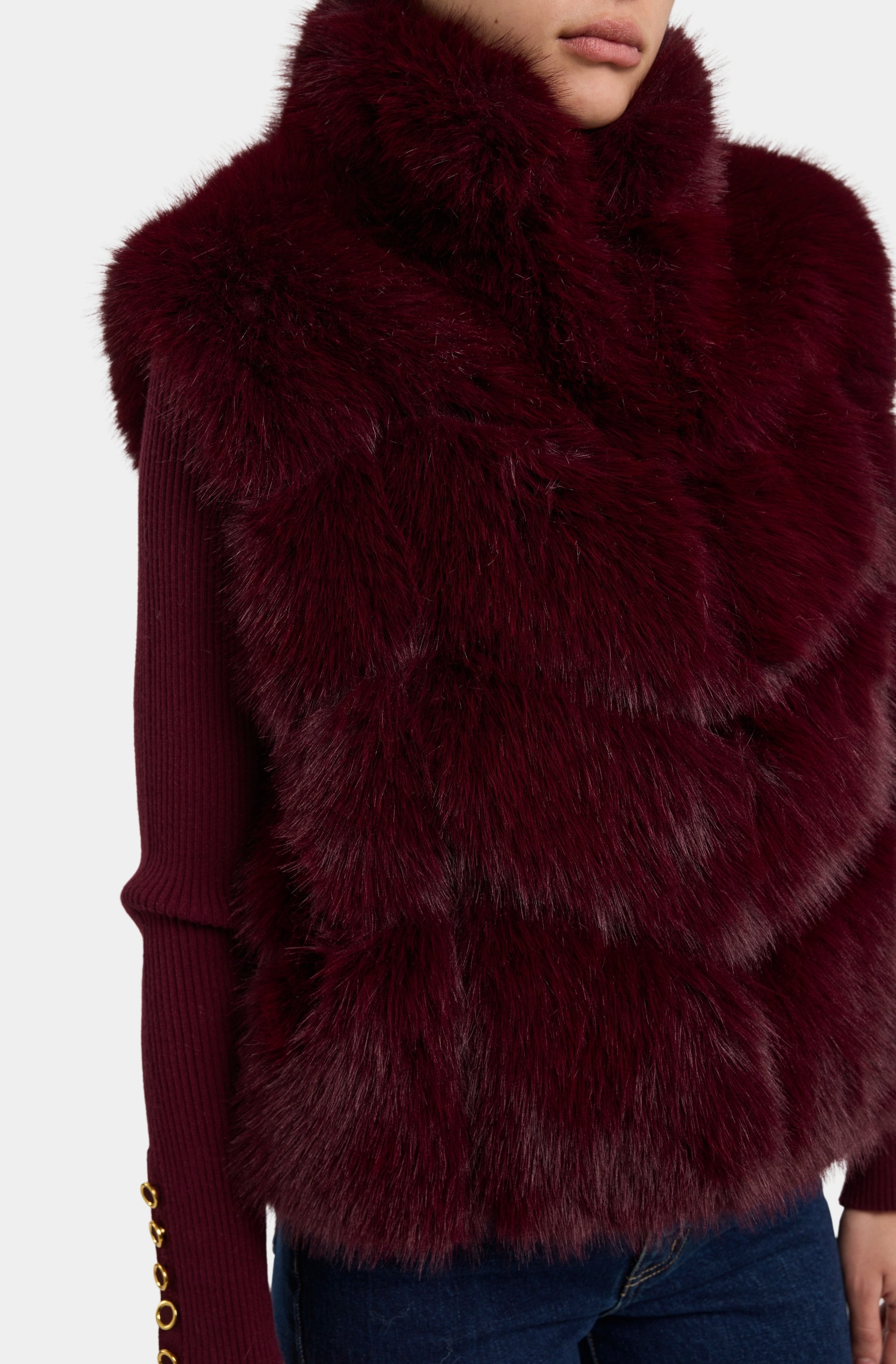 Rosario Faux Fur Vest