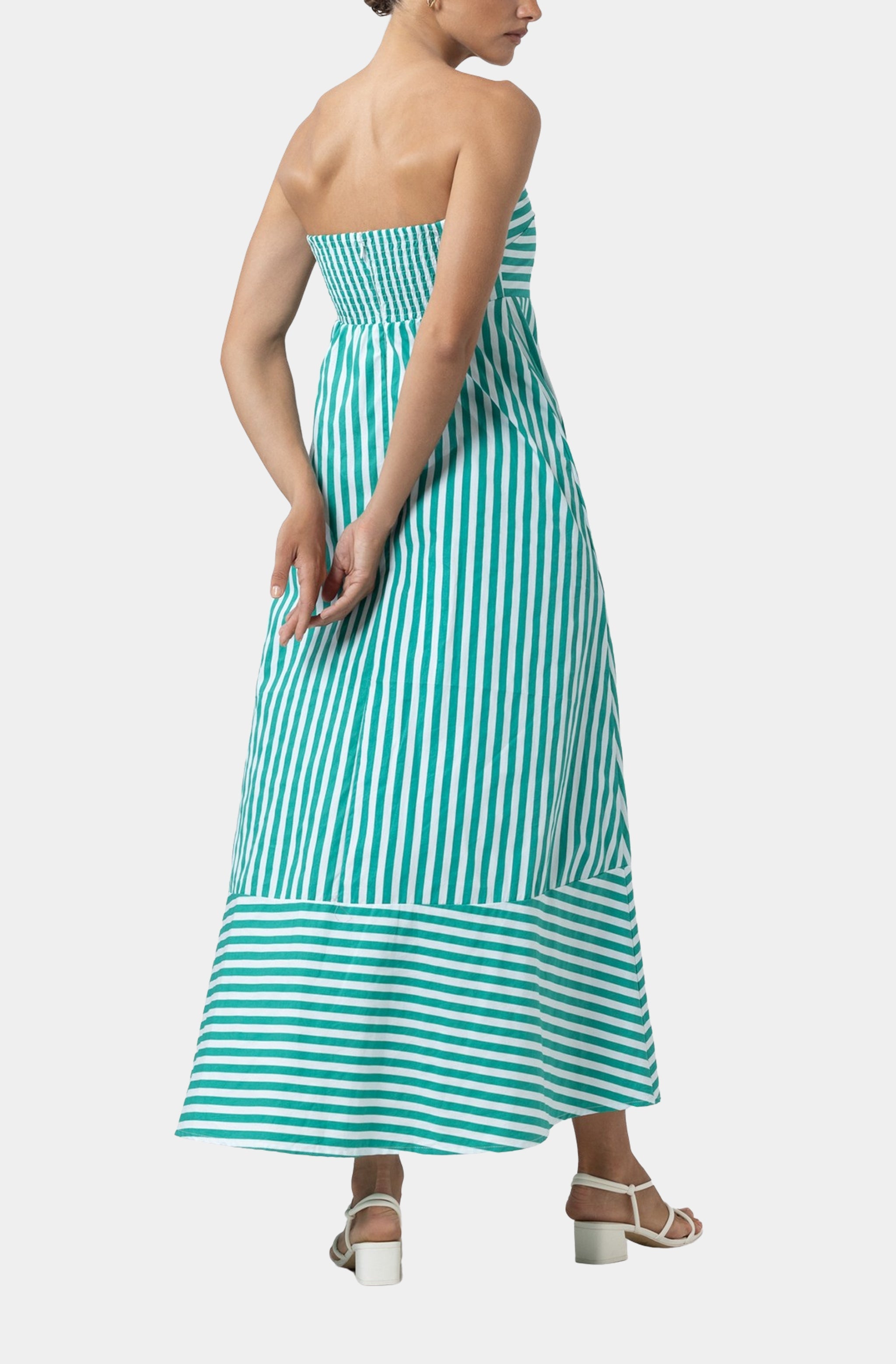 Timothy Poplin Maxi Dress