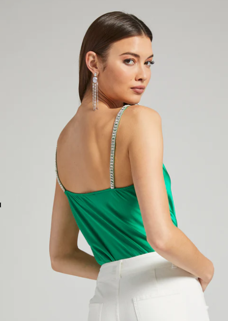 Annie Crystal Strap Cami