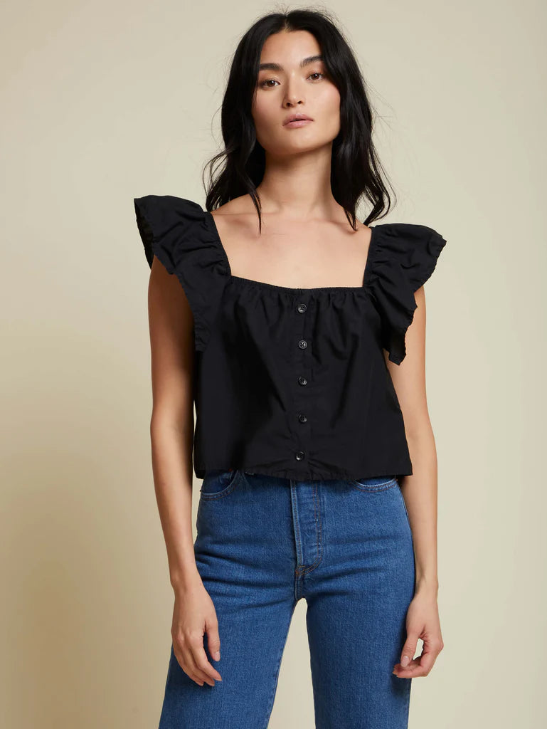 Ada A-Line Ruffle Top