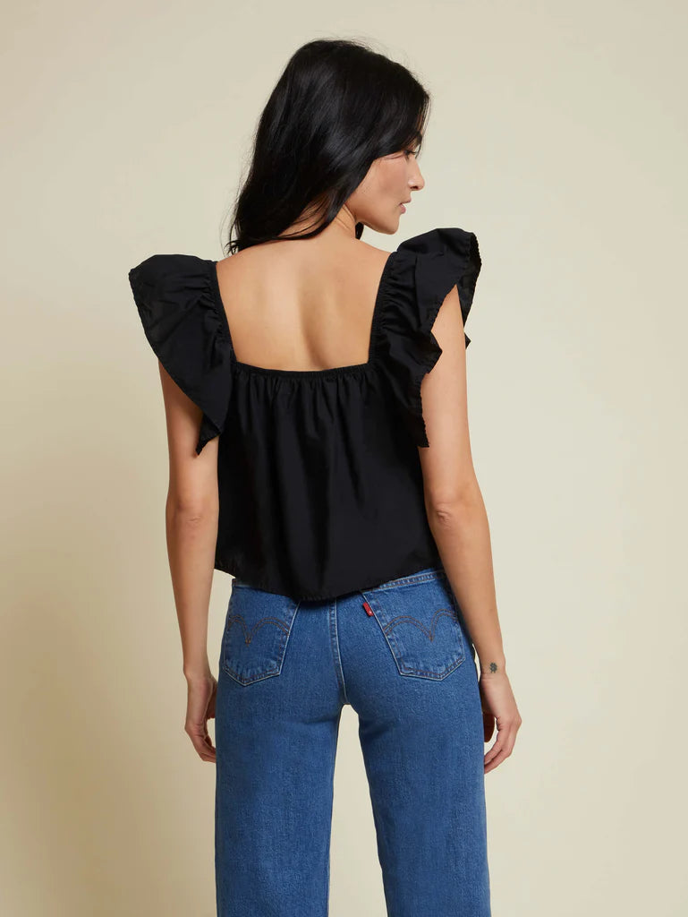 Ada A-Line Ruffle Top