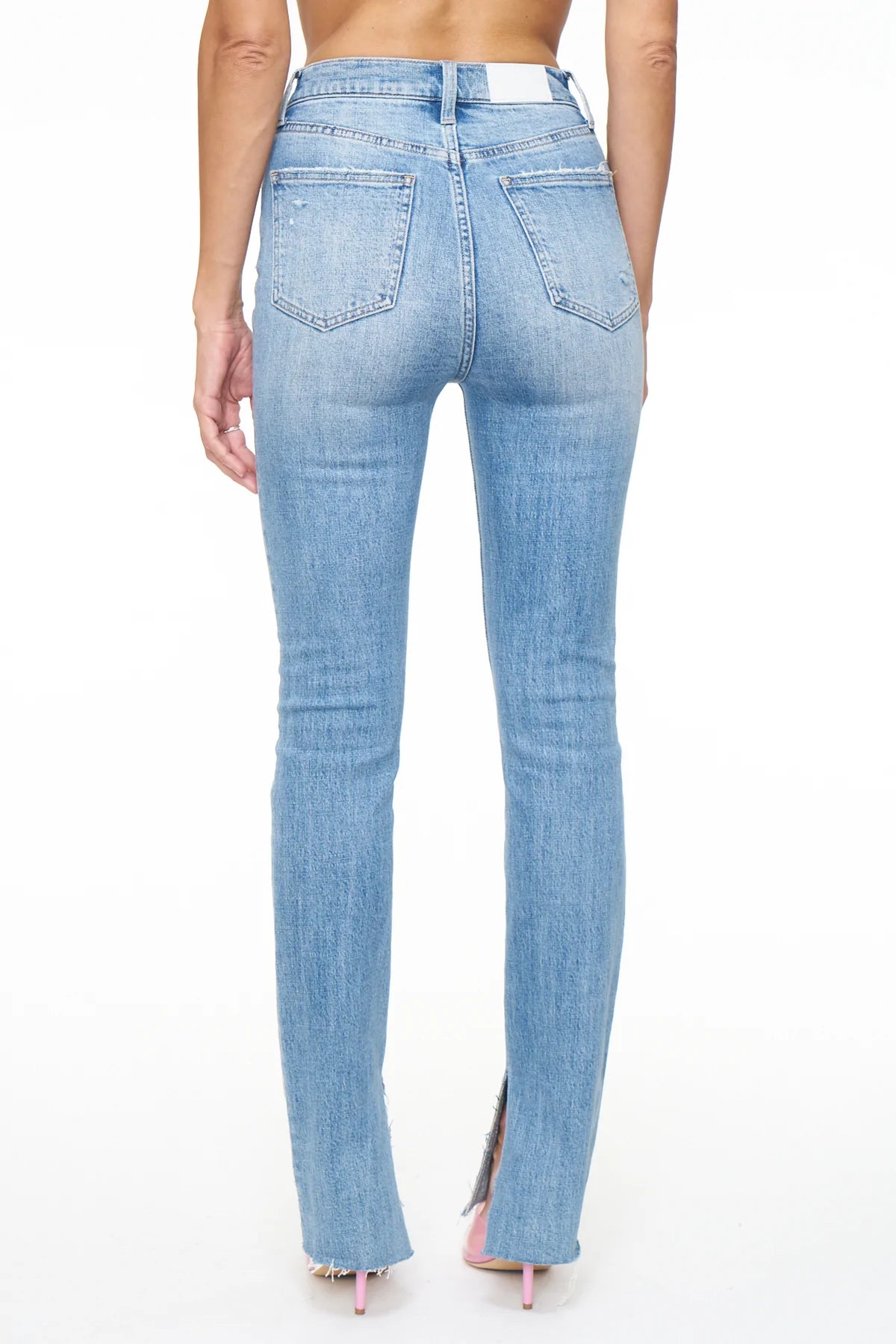 Colleen High Rise Slim Boot Jean