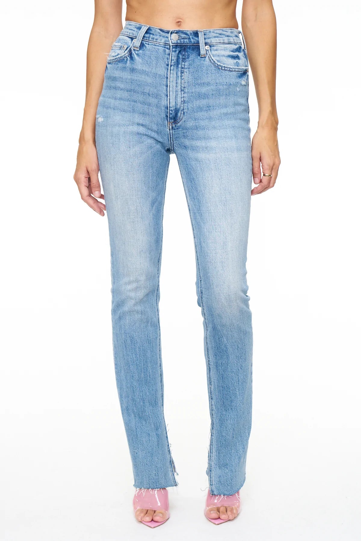 Colleen High Rise Slim Boot Jean