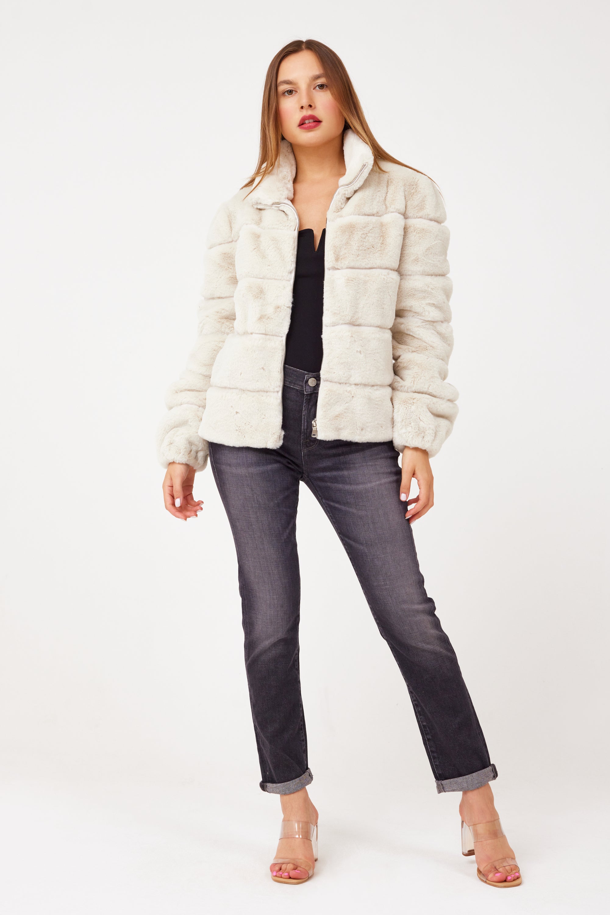 Alex Faux Fur jacket