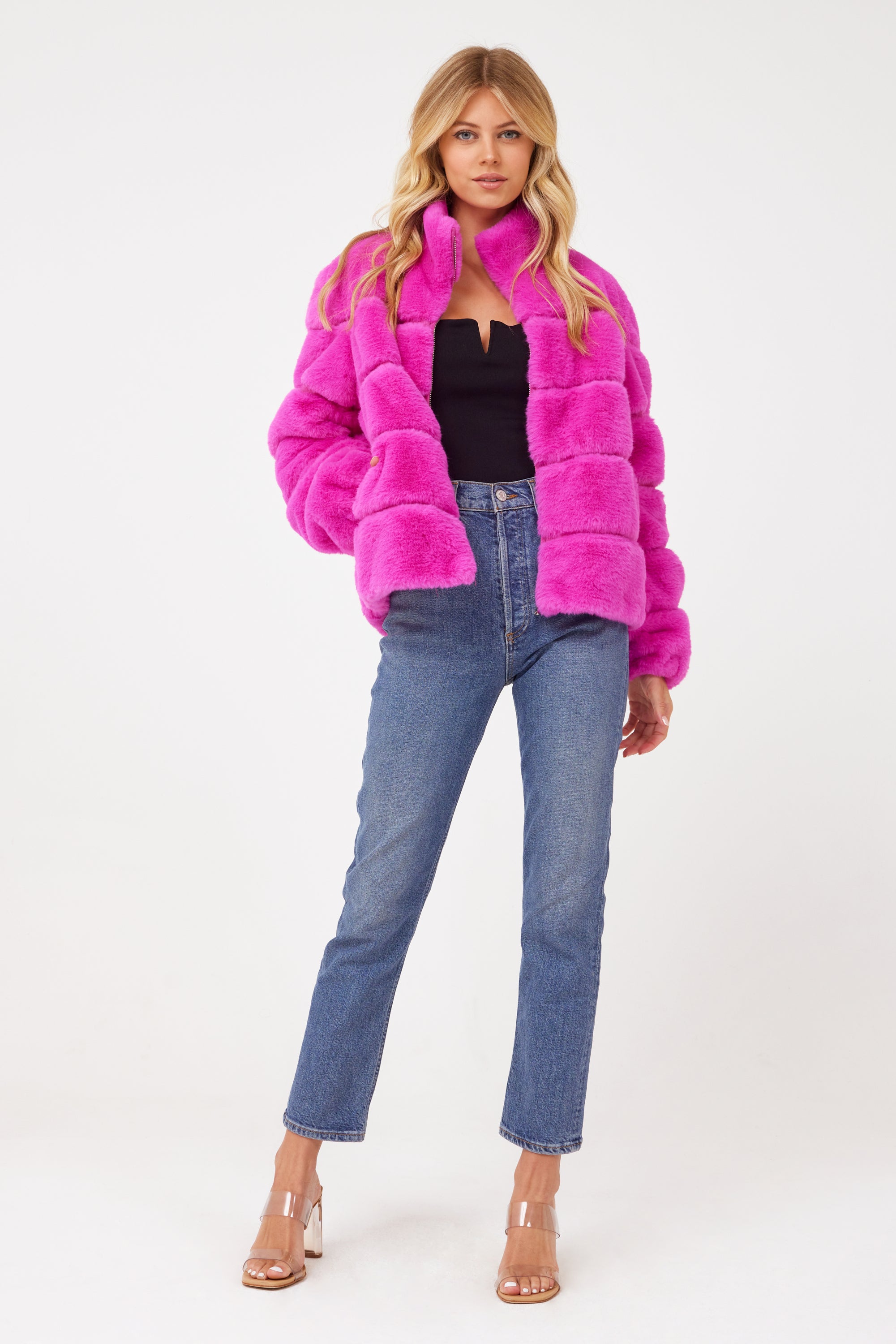 Alex Faux Fur jacket