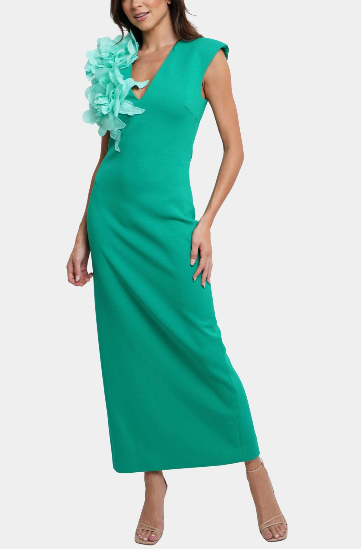 PRE-ORDER Hemline Exclusive Zahara V-Neck Gown