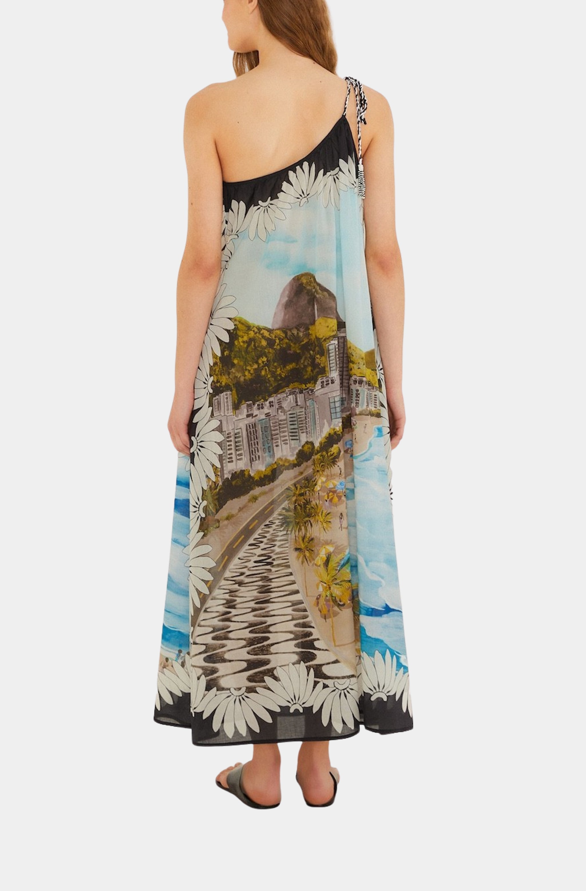 FARM Rio Multicolor Copacabana Beach Maxi Dress, Copacabana Beach Multicolored / L FARM Rio Multicolor Copacabana Beach Maxi Dress, Copacabana Beach Multicolored / L