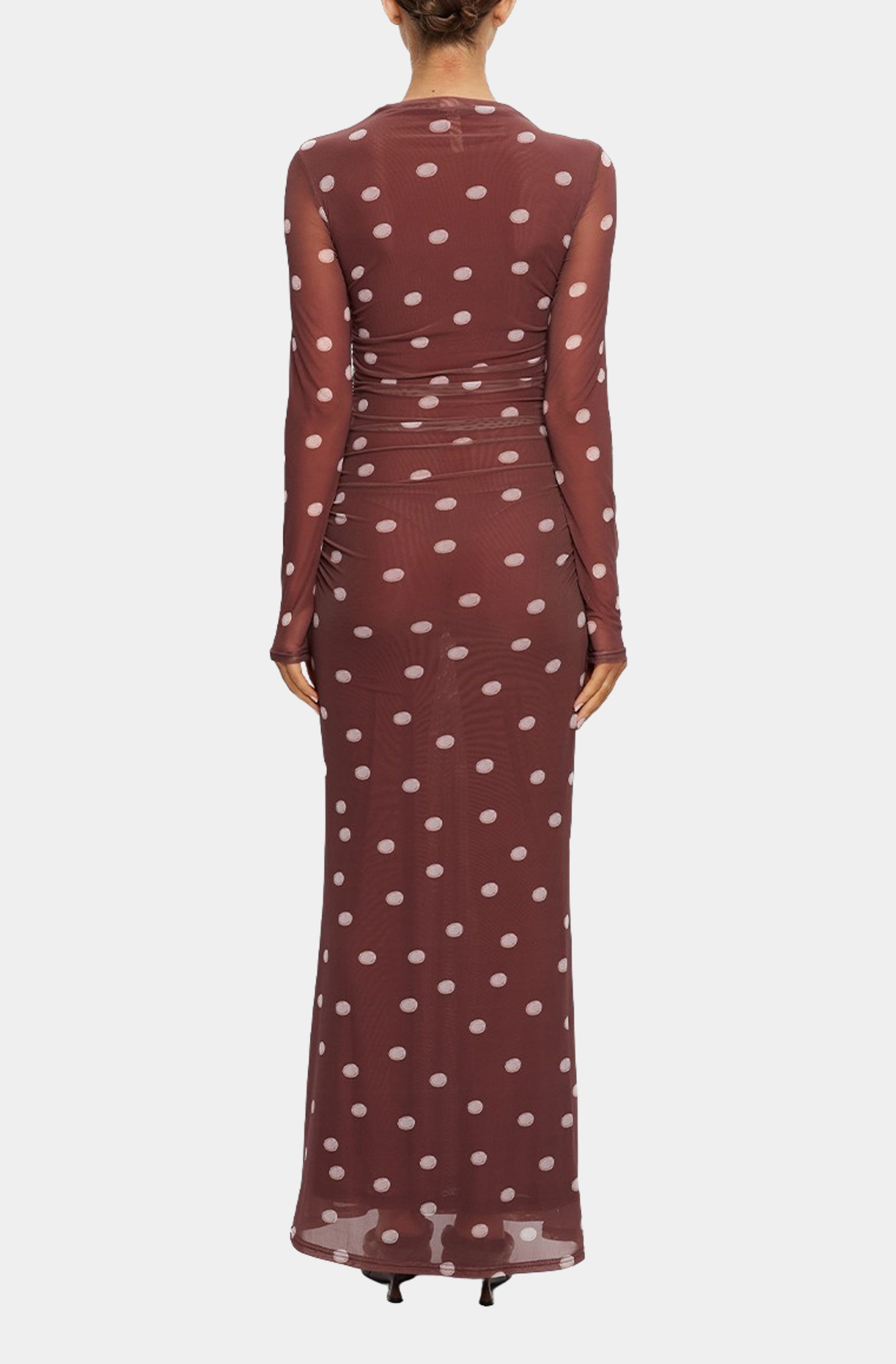 Edie Mesh Maxi Dress