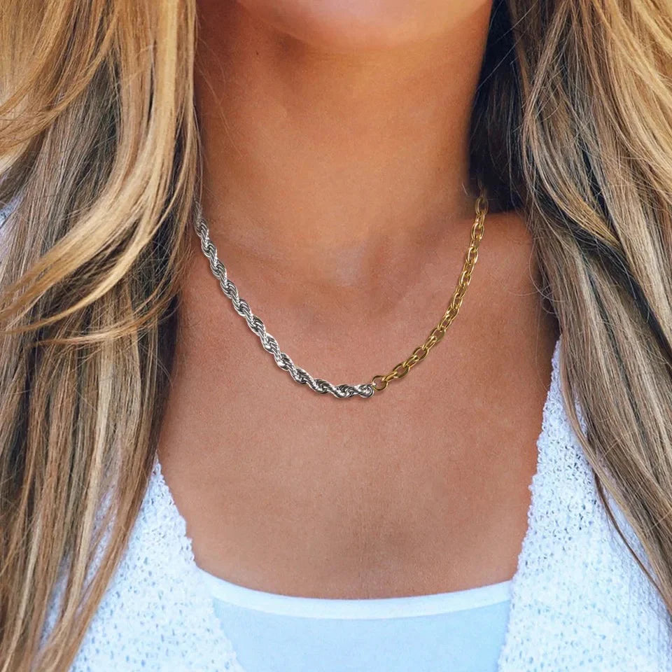 Janielle Two-Tone Toggle