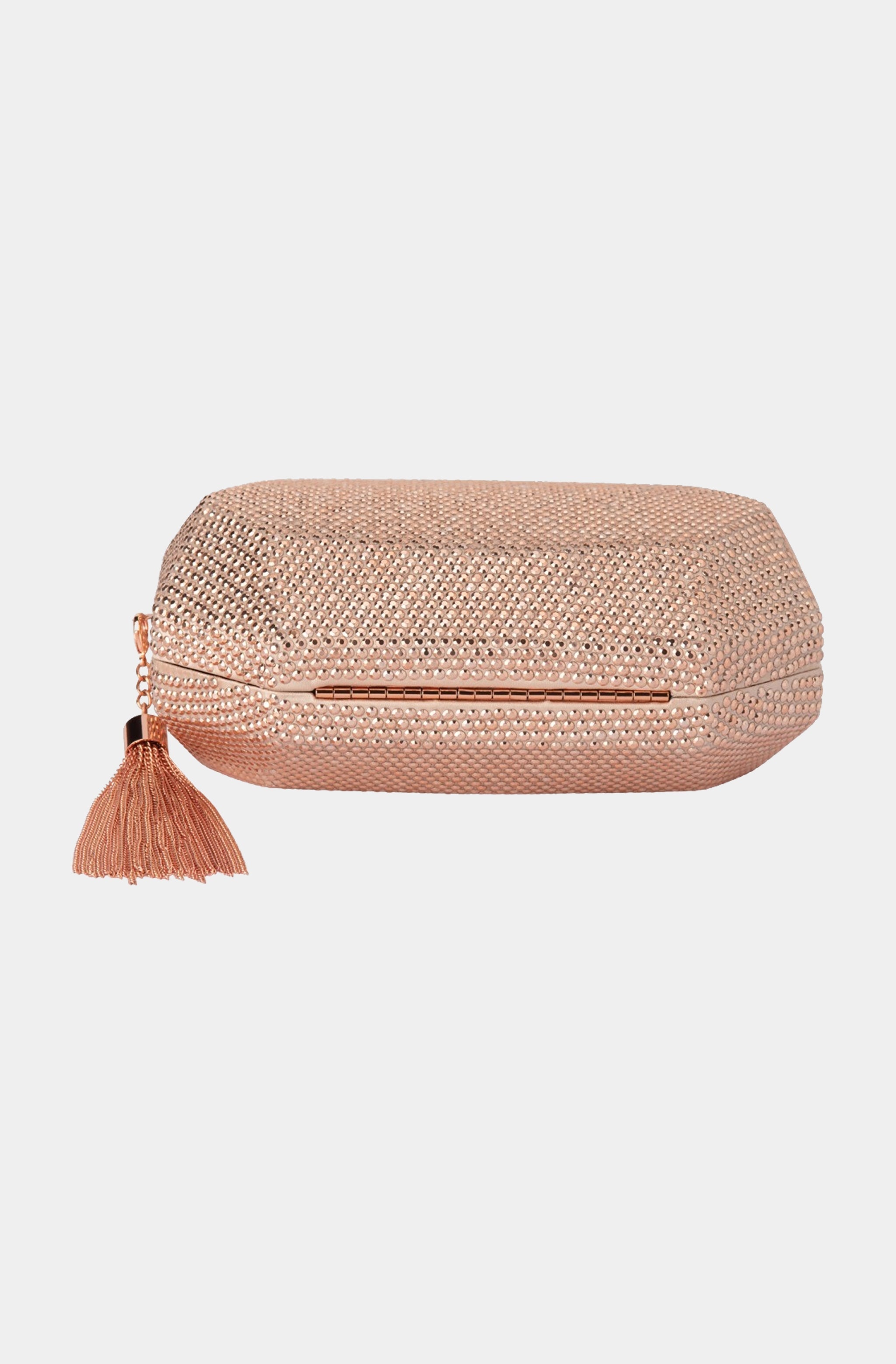 Tilly Hotfix Clutch with Tassel