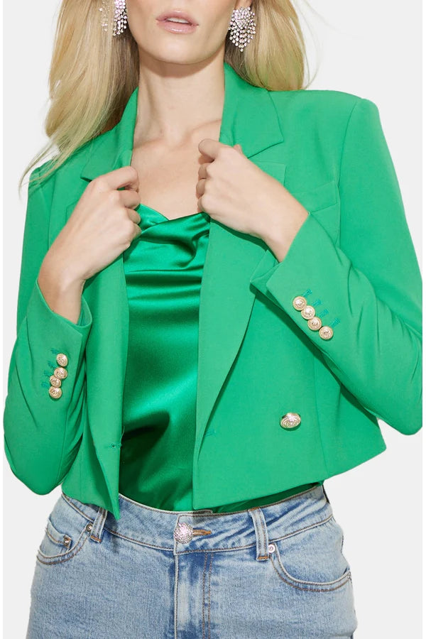 Clara Cropped Blazer