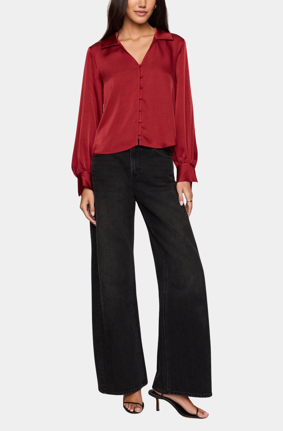 Late Night Luxe Button Up