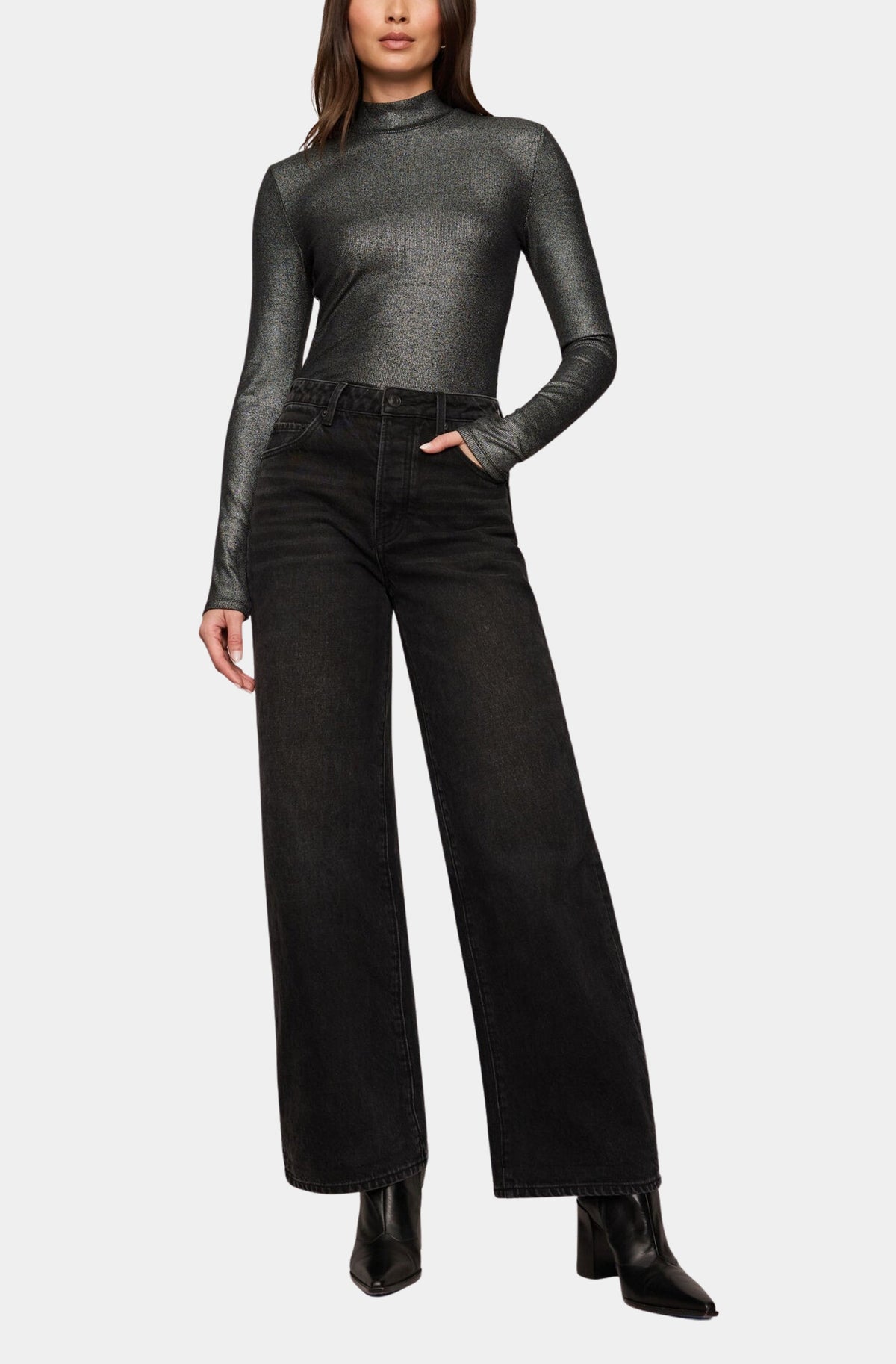 Afterglow Sparkle Long Sleeve Top