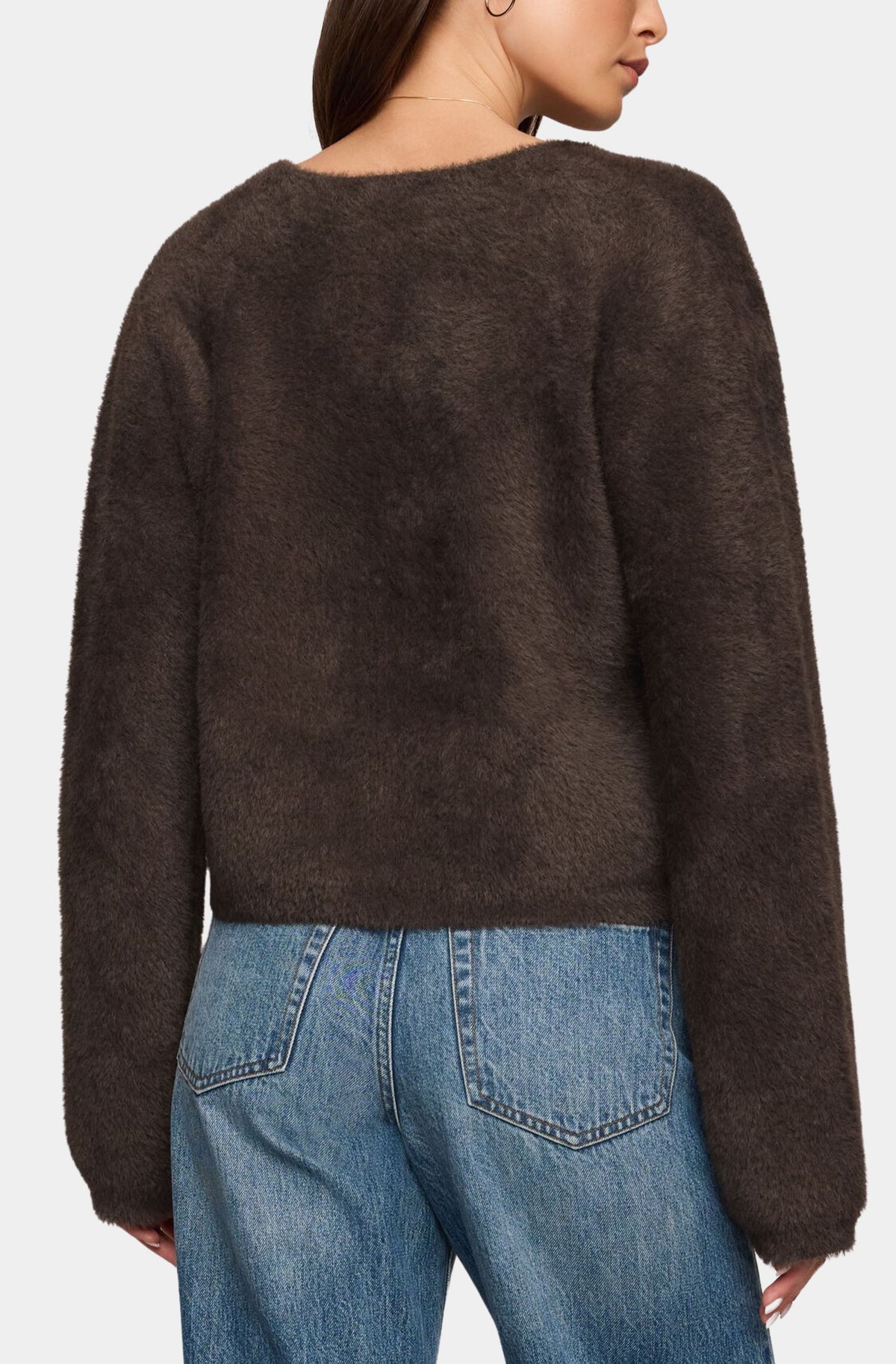 Winterglow Fluffy Cardigan