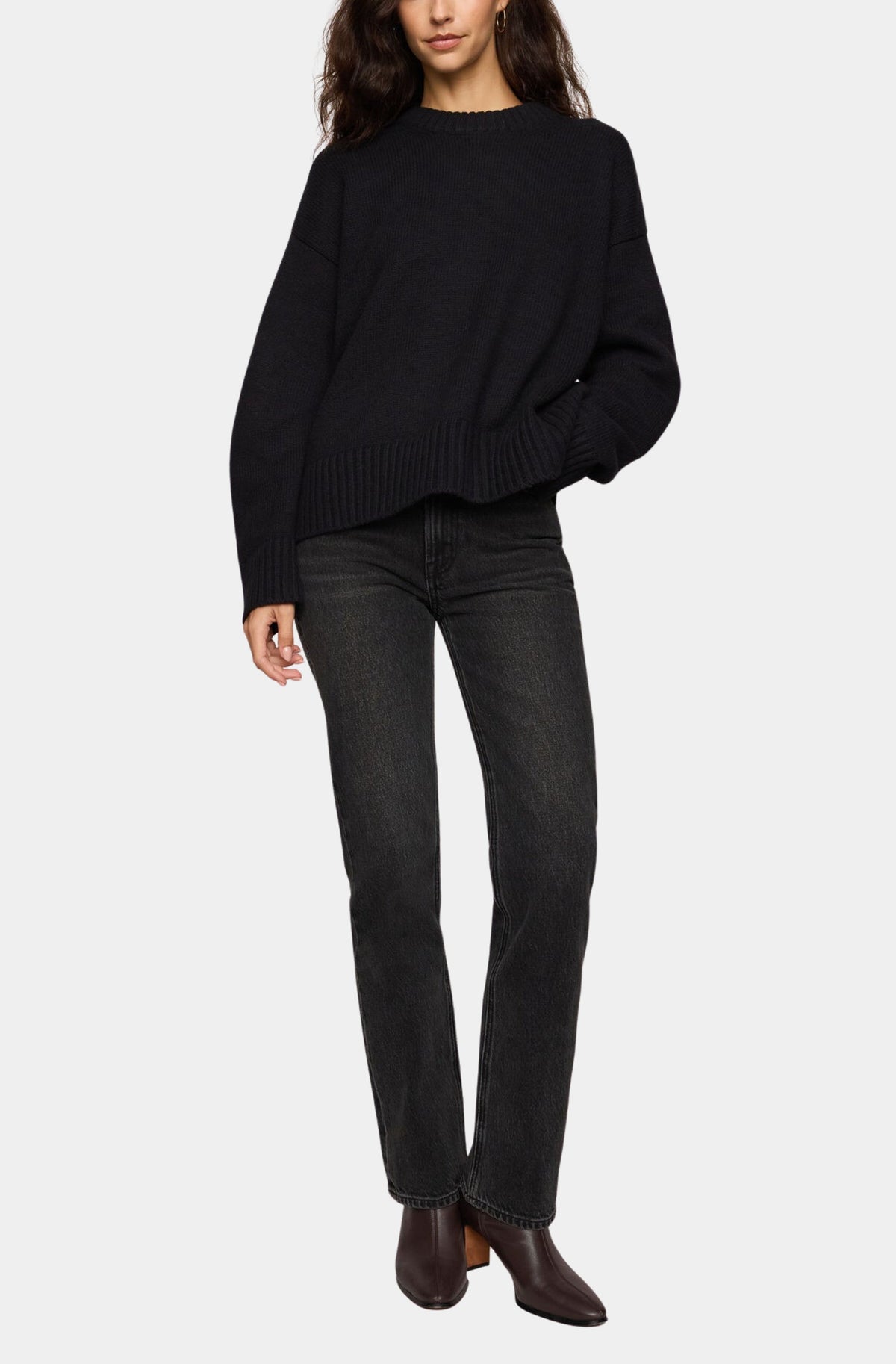 Cloud Spun Shaped Crew Sweater