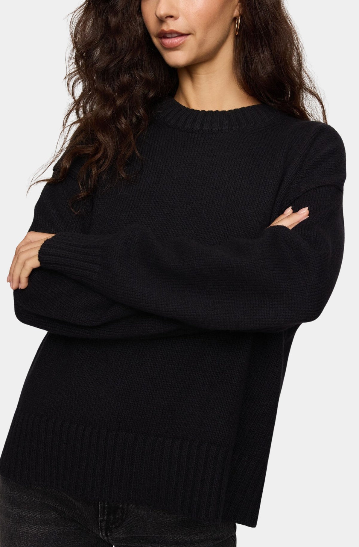Cloud Spun Shaped Crew Sweater