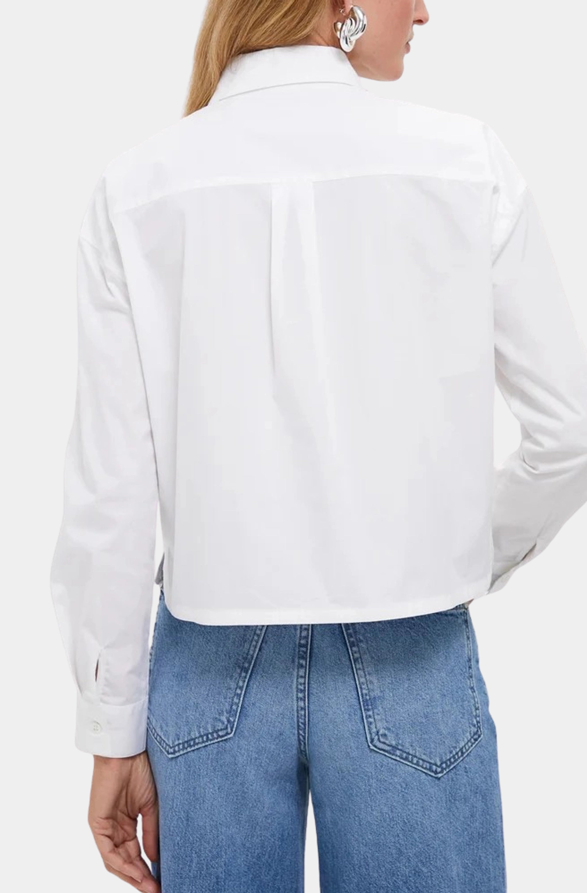 Jewel Encrusted Collar Shirt