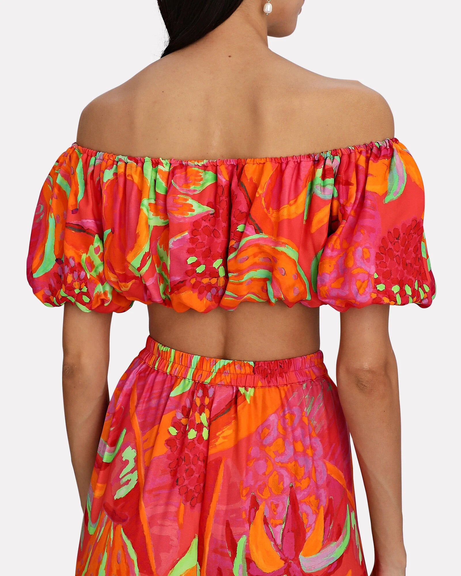 Fruit brush crop top